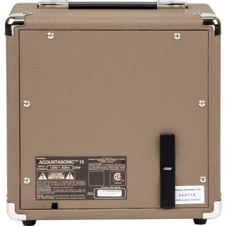 แอมป์กีต้าร์โปร่ง Fender Fender Acoustasonic 15 แอมป์กีต้าร์โปร่งเอนกประสงค์