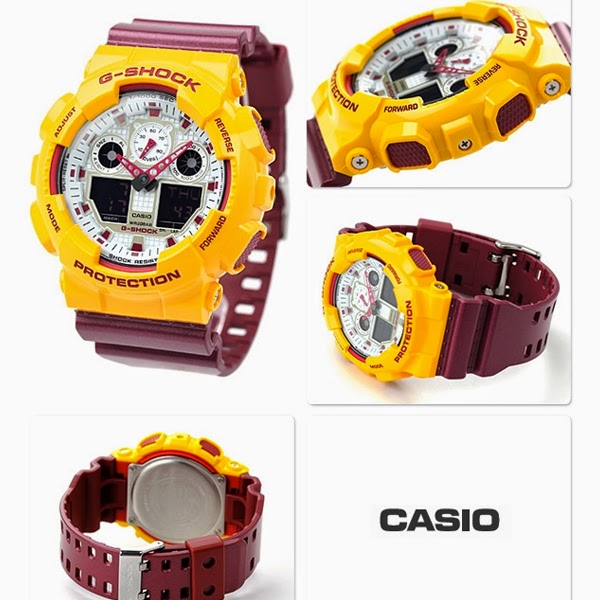 G-Shock ของใหม่แท้100% รับประกัน 1 ปี GA-100CS-9ADR