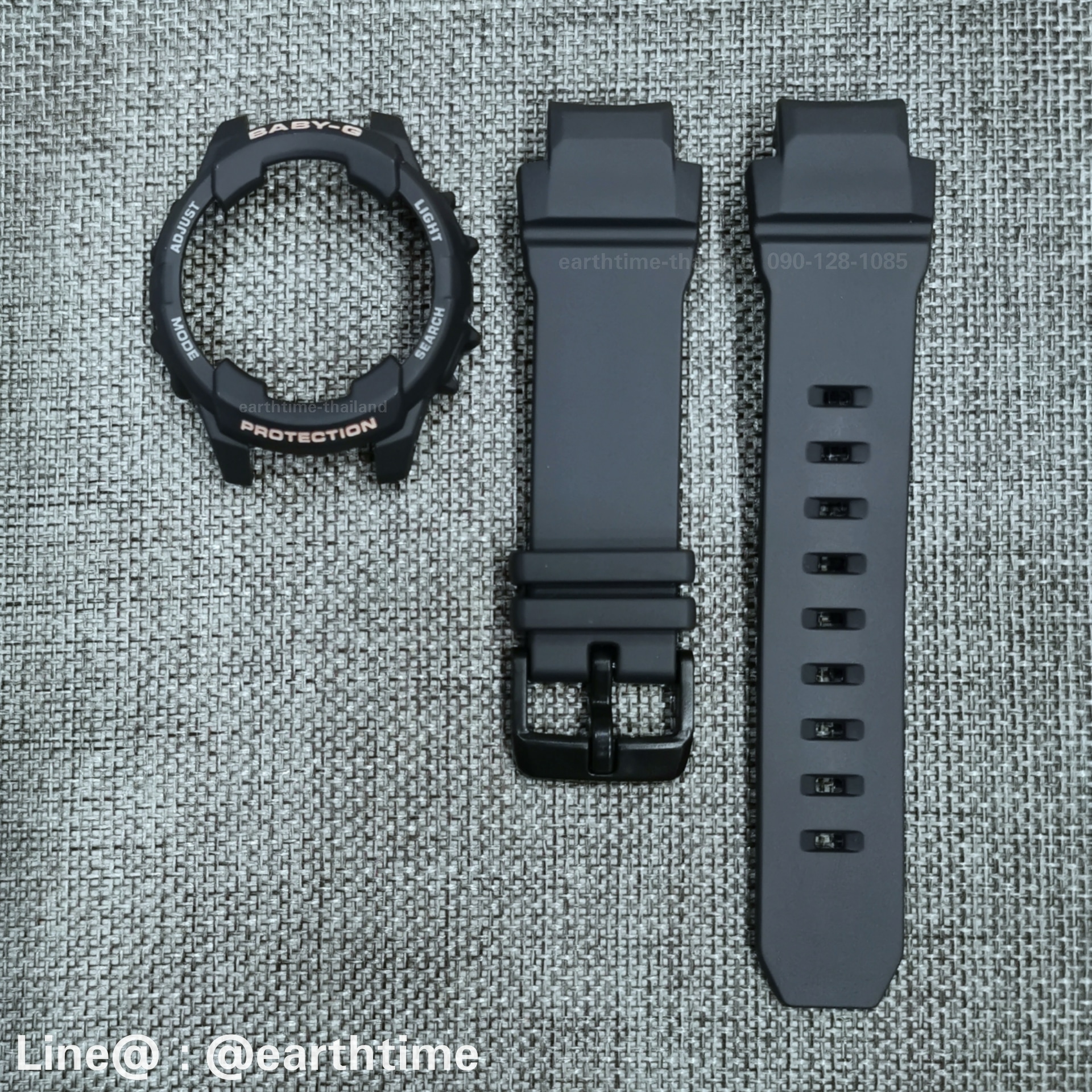 กรอบสาย BABY-G BGA-230 ของแท้ สีอักษรไม่หลุดร่อน