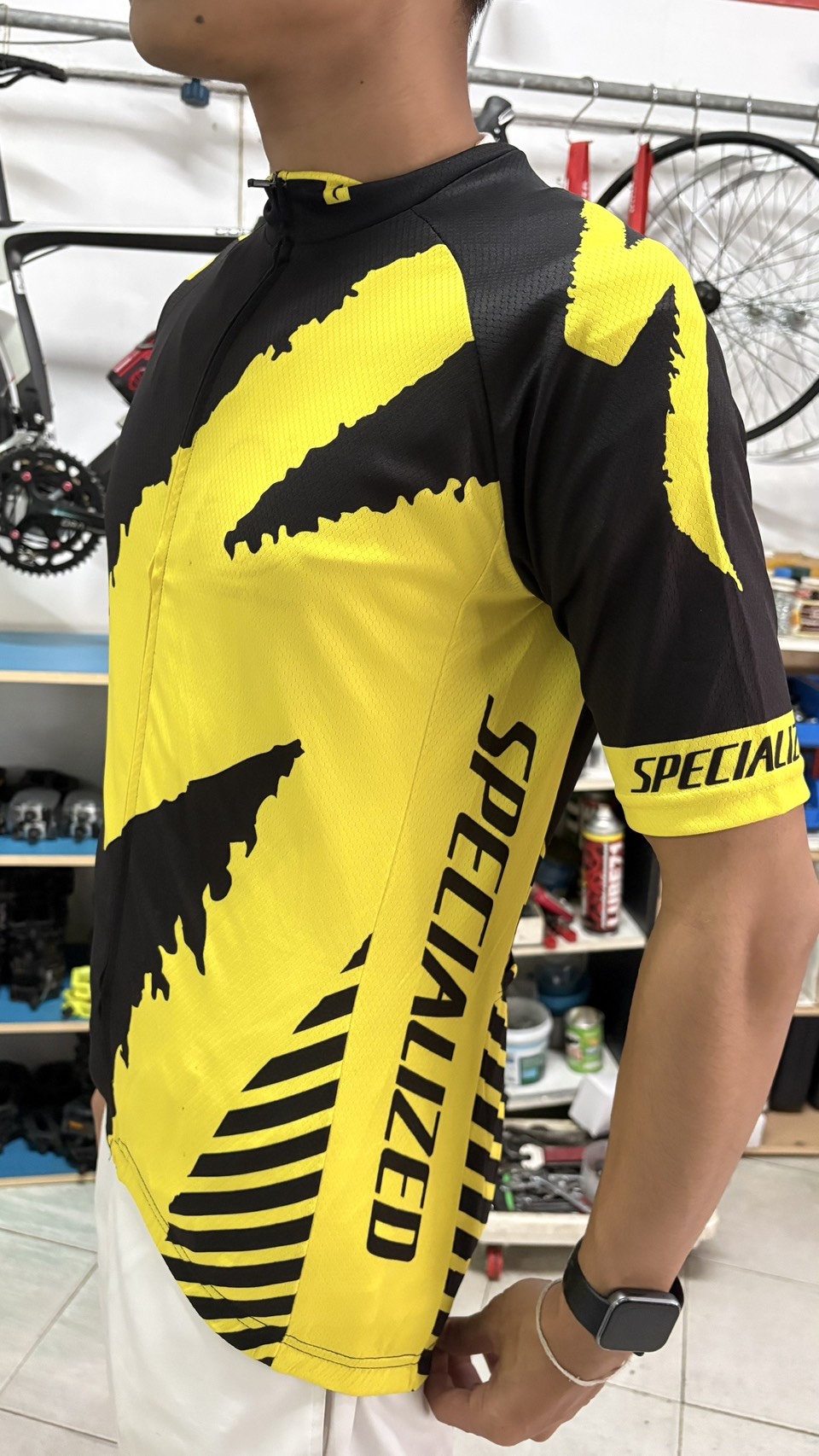 เสื้อปั่นจักรยาน Specialized Size M