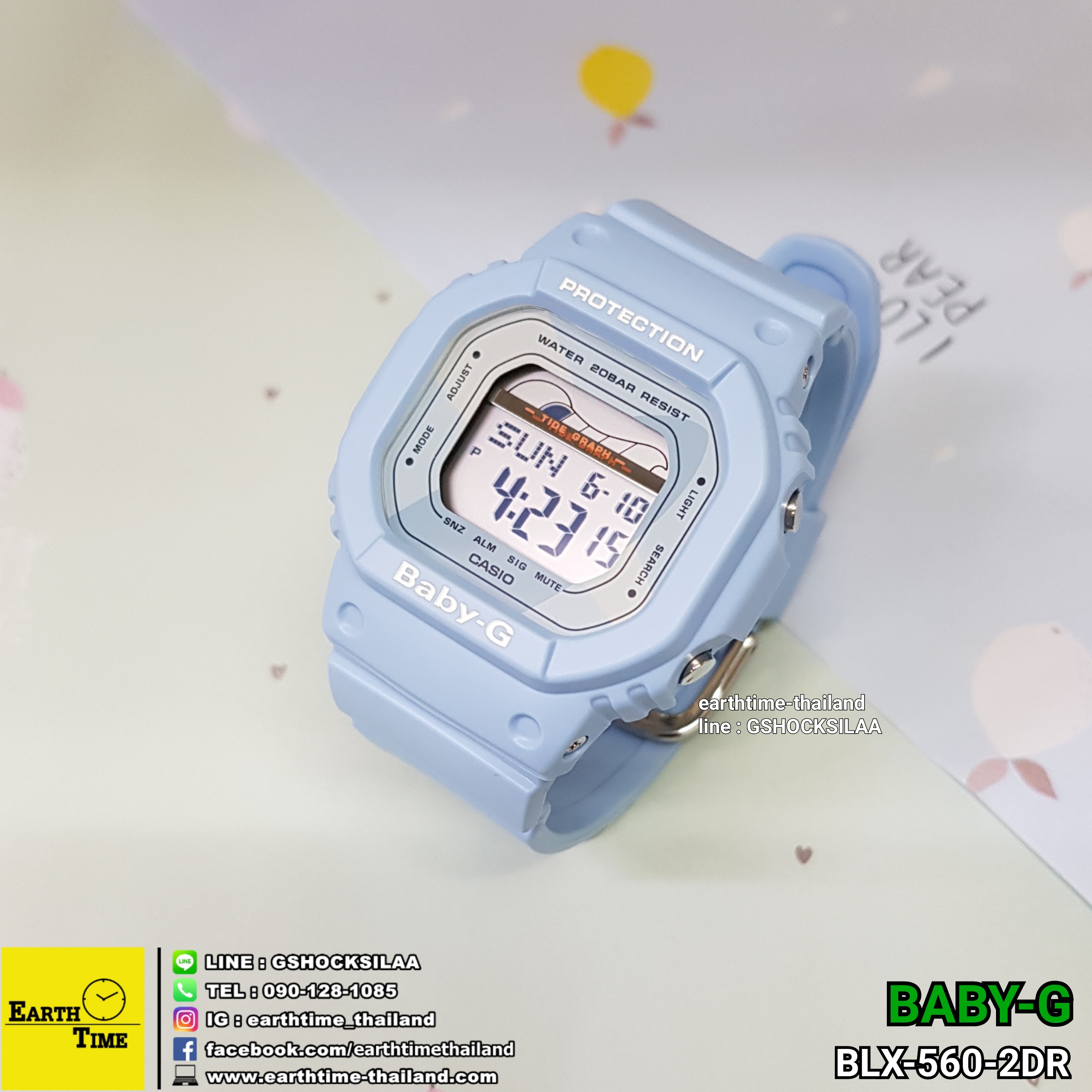 Baby-G G-LIDE ของใหม่แท้100% รับประกัน 1 ปี รุ่น BLX-560-2DR