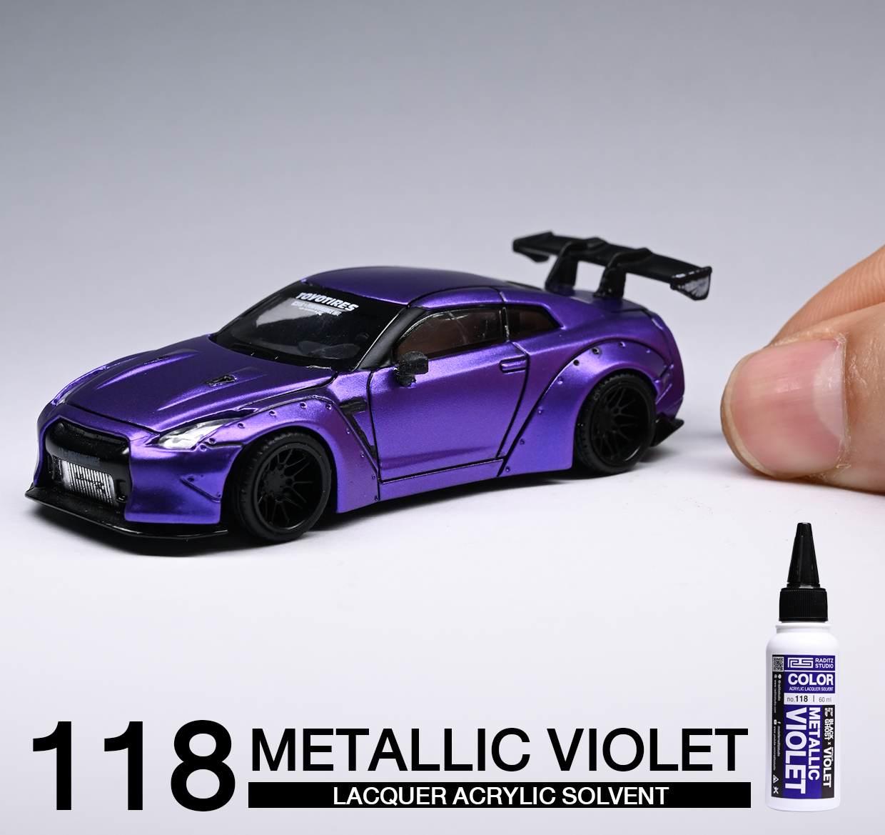 (RS-Raditz) Metallic Series 118 Metallic Violet 60ml