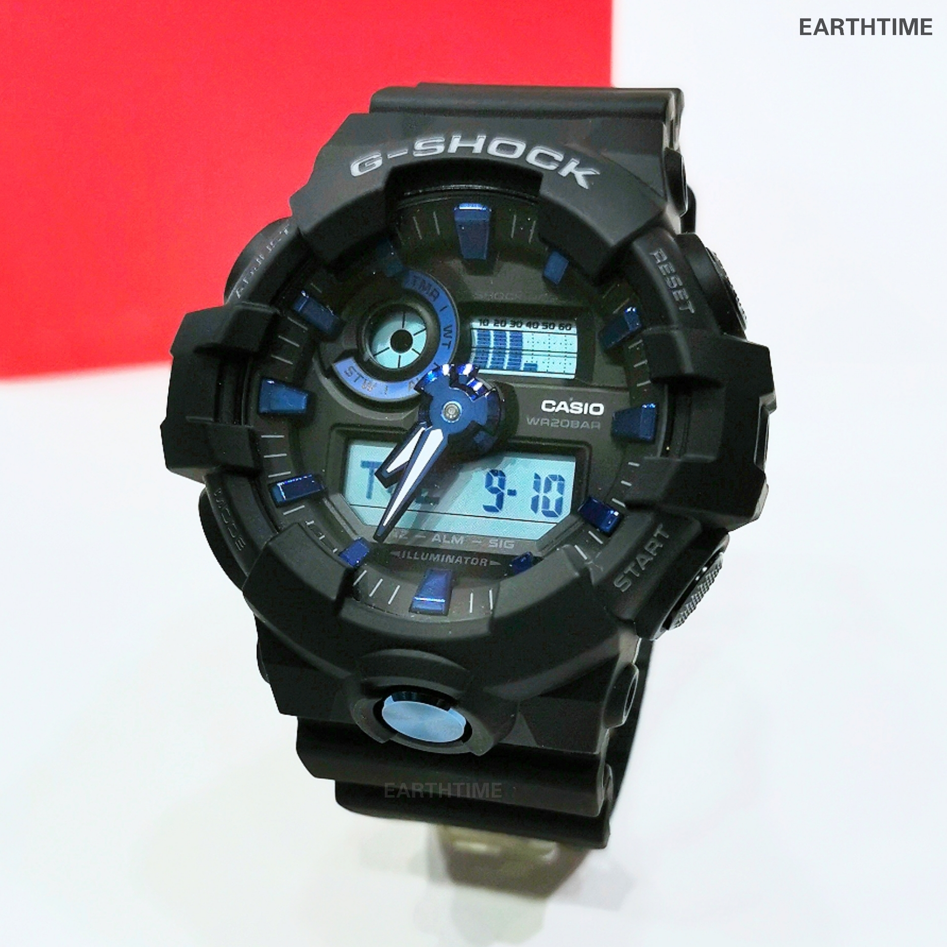 G-Shock Metallic Blue ของใหม่แท้100% รับประกัน 1 ปี GA-710B-1A2DR