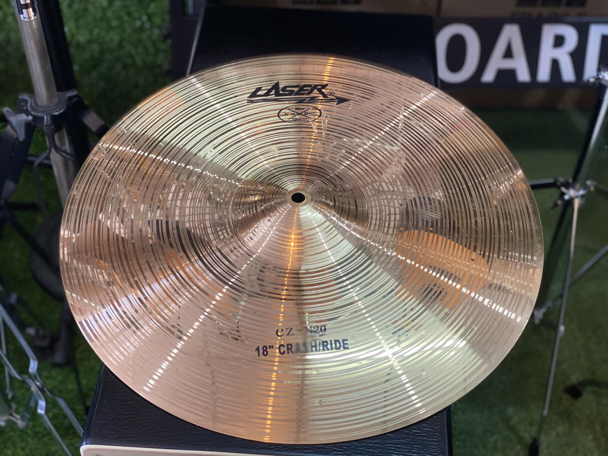 [ พร้อมส่ง ] ฉาบ LASER รุ่น CZ - N20 ขนาด 18 นิ้ว คุณภาพเยี่ยม ราคาพิเศษกว่าใคร