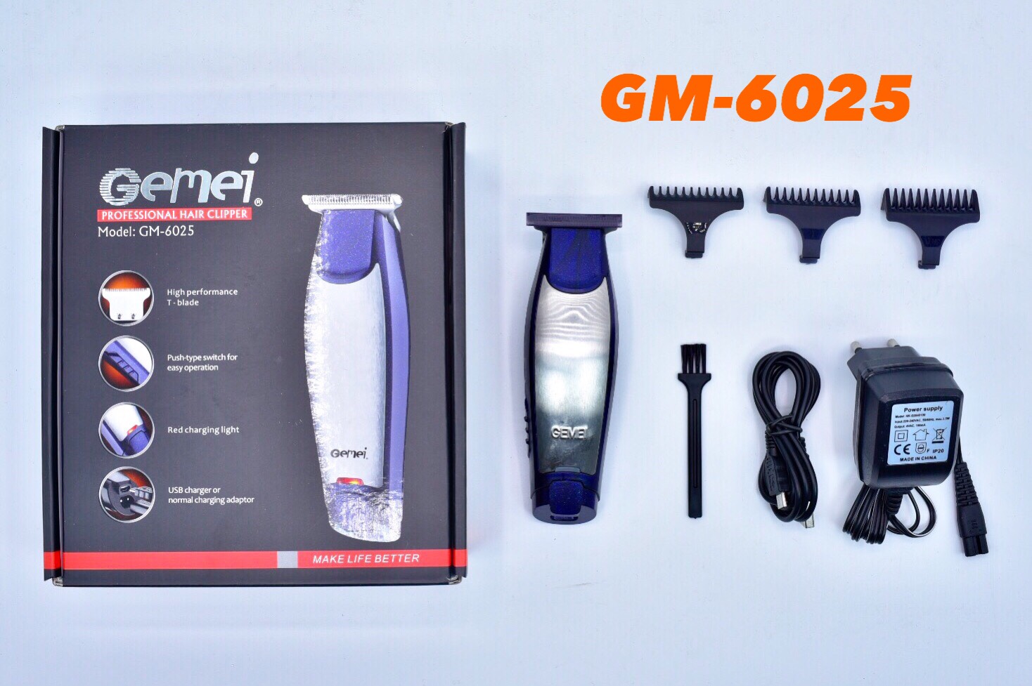 ปัตเตอเลี่ยน ไฟฟ้า GEMEi รุ่น GM-6025
