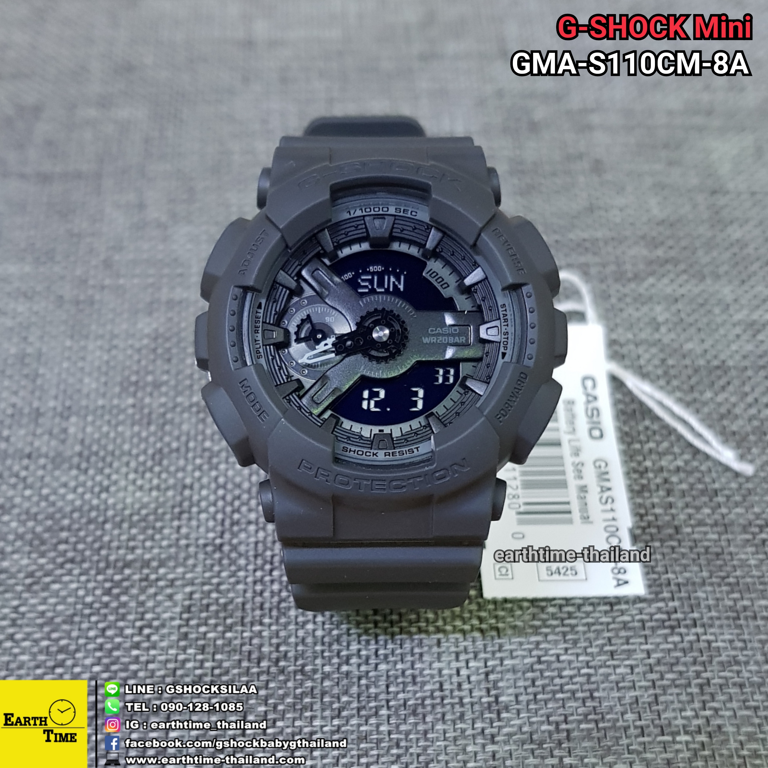 G-ShockMini ของใหม่แท้100% รับประกัน 1 ปี GMA-S110CM-8ADR