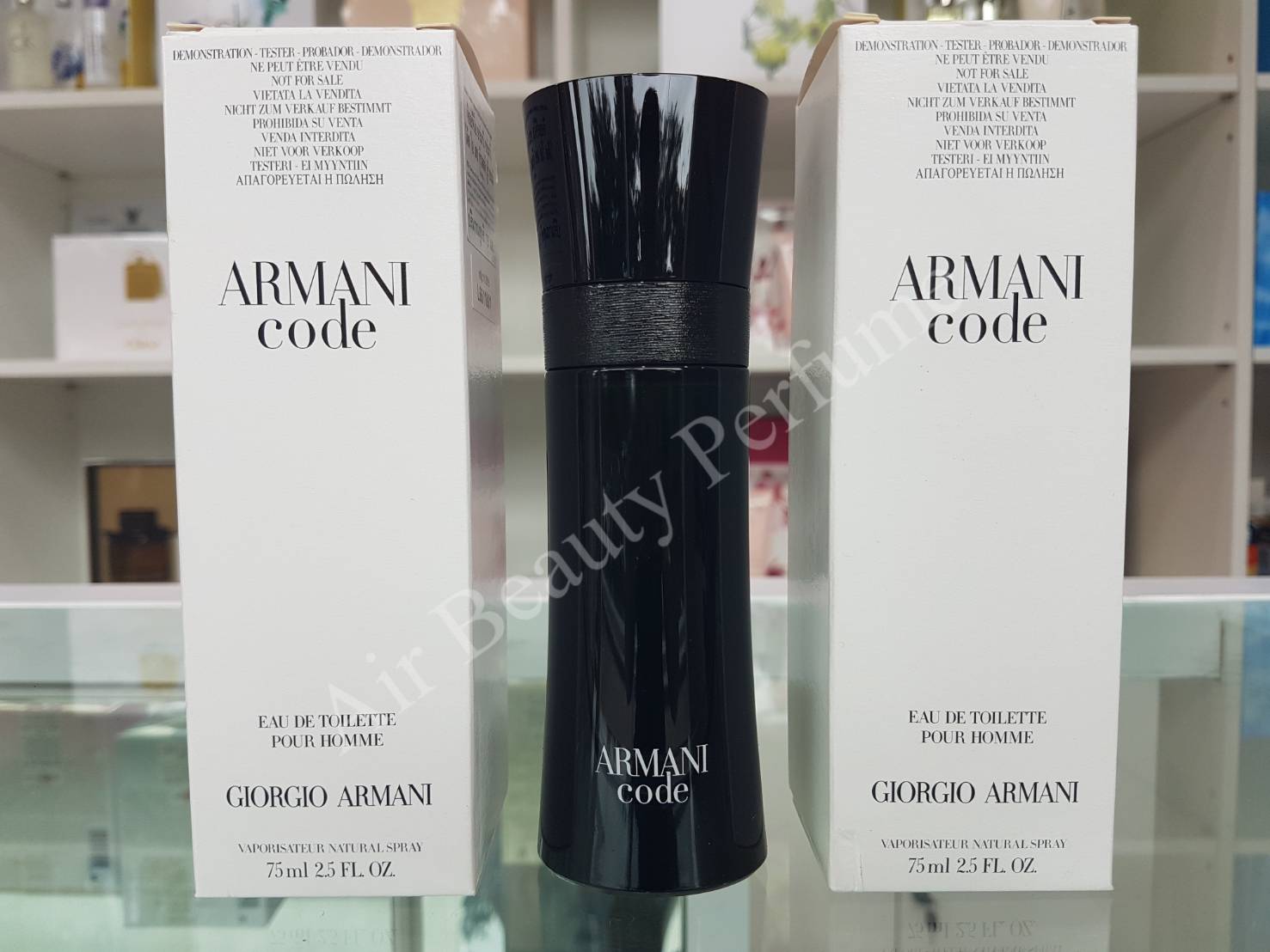 Tester Armani Code Pour Homme EDT 75ml. น้ำหอมแท้ 100%