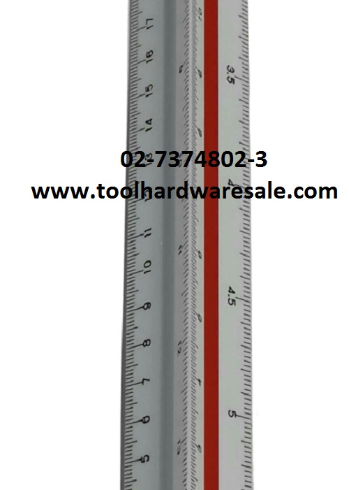 ไม้บรรทัดสเกลสามเหลี่ยม สเกล สามเหลี่ยม สเกล 1:100 สเกล 1:75 สเกล 1:50 ราคา 85บาท