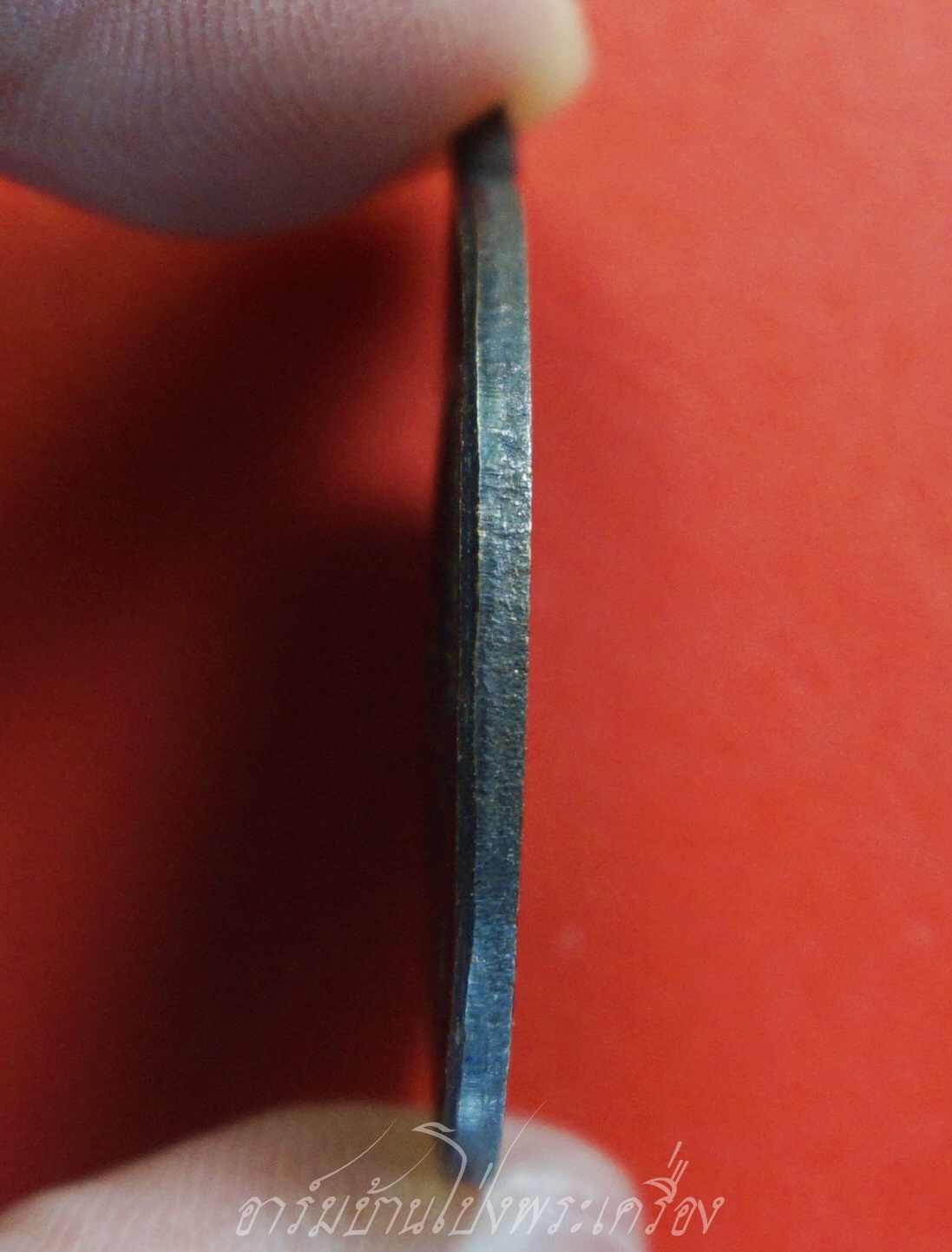 หลวงพ่อเปิ่น วัดบางพระ ออกวัดปทุมชาติ จ.ชัยภูมิ ปี๒๕๓๖ ตอกโค๊ต เนื้อทองแดงรมดำ(องค์ที่1)