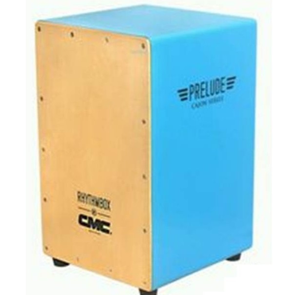 กลองคาฮอง CMC คาฮอง Cajon รุ่น prelude สีฟ้า แถมฟรี ลูกแซ็ก CMC