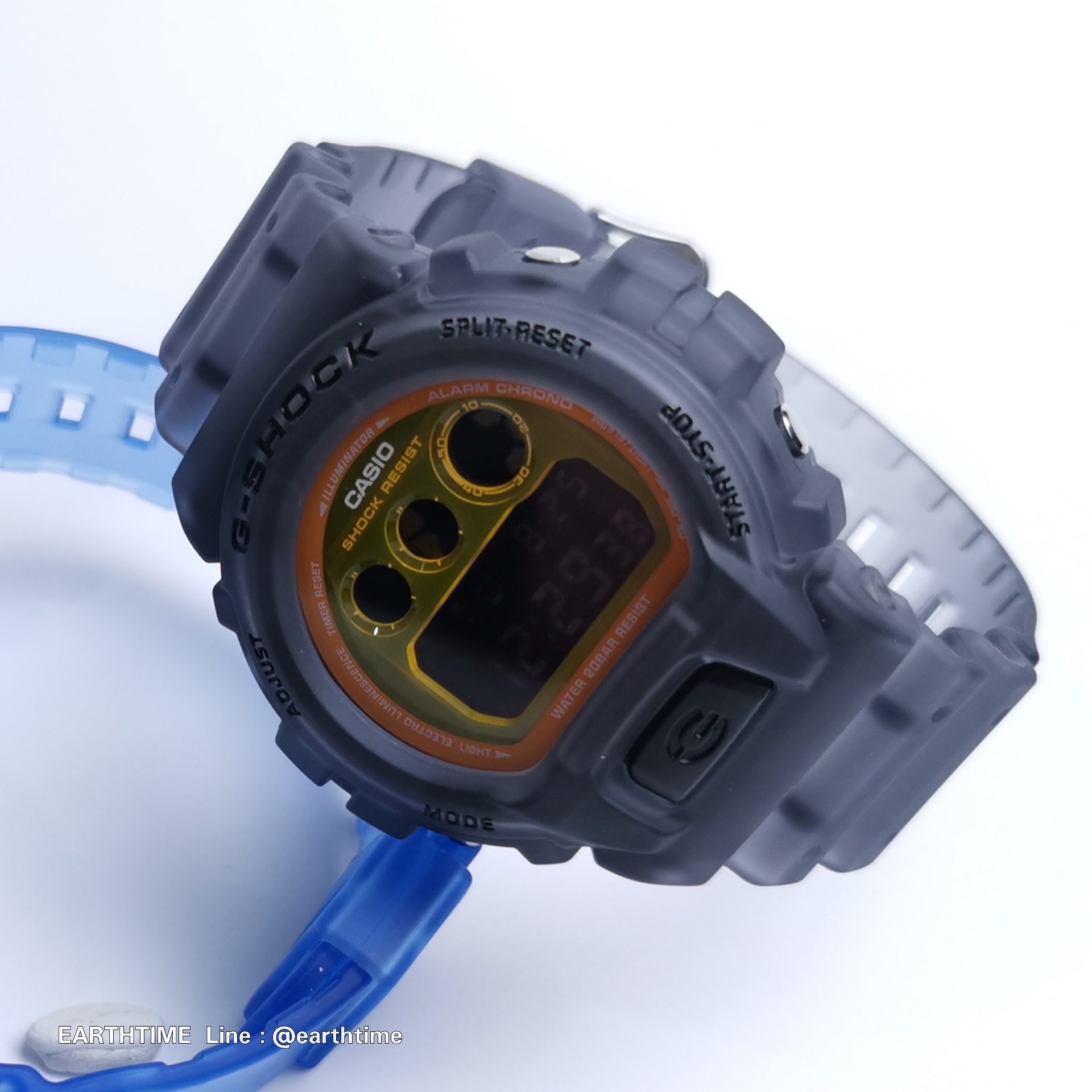 G-Shock Color Skeleton Series with Fluorescent Accents ของใหม่แท้100% รุ่น DW-6900LS-1