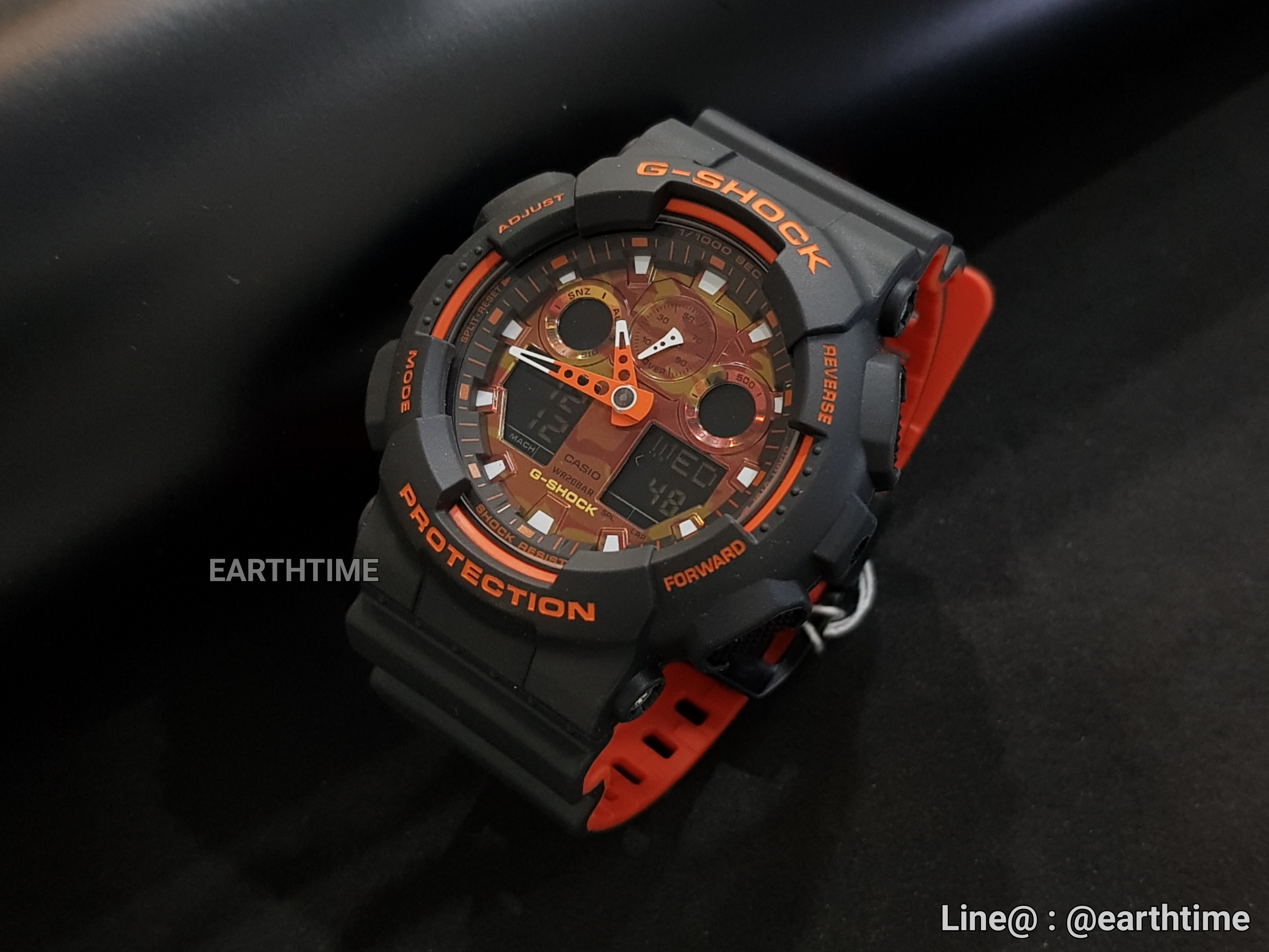 G-Shock ของใหม่แท้100% รับประกัน 1 ปี GA-100BR-1ADR