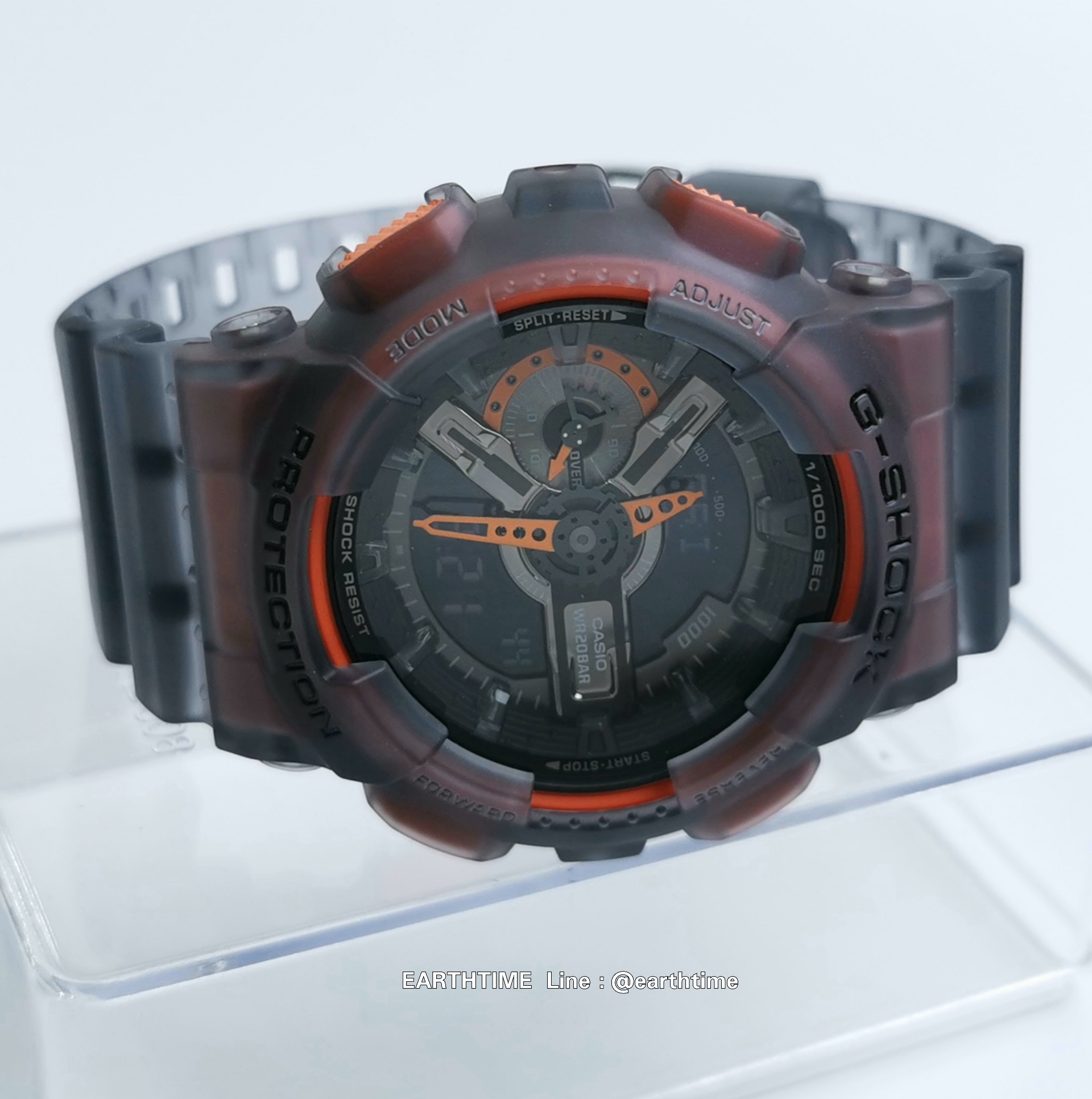 G-Shock Color Skeleton Series with Fluorescent Accents ของใหม่แท้100% รุ่น GA-110LS-1A