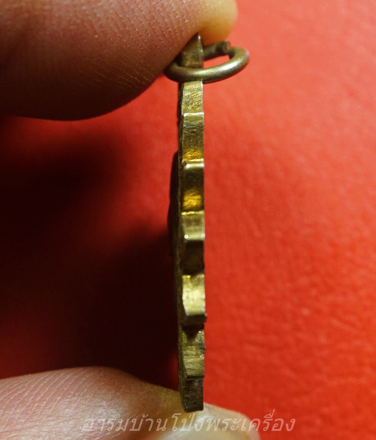 เจ้าอธิการพรหม วัดสนามสุทธาวาส(เขาหลักไก่) เนื้อฝาบาตร ปี๒๕๑๒(องค์ที่1)