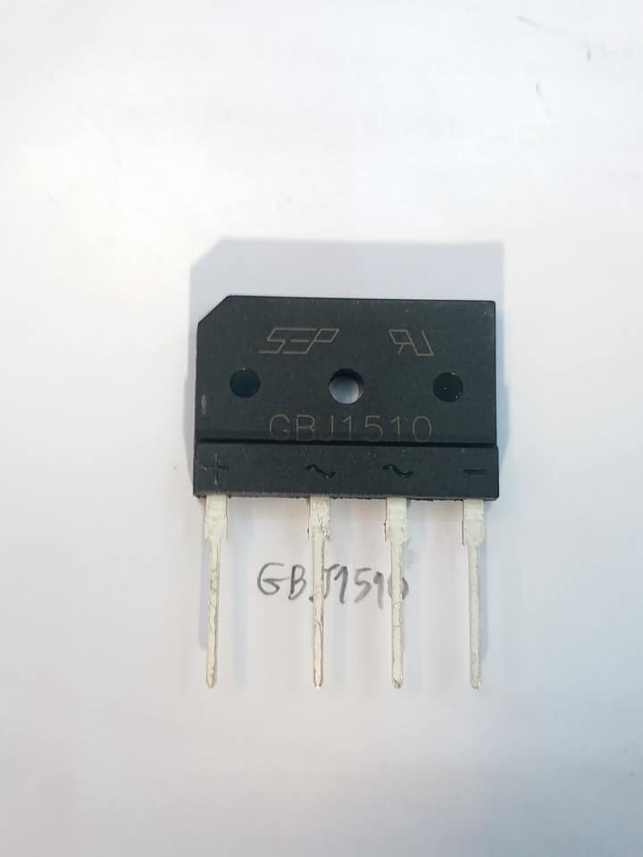 ขาย GBJ1510 ไดโอดไดโอดบริดจ์15A1000V DIODE BRIDGE ราคา ตัวละ . . . . หน่วย บาท มีหน้าร้านอยู่บ้านหม้อ กรุงเทพ ส่งของเร็ว มาซื้อหน้าร้านได้ สั่งปุ๊บ ส่งปั๊บ