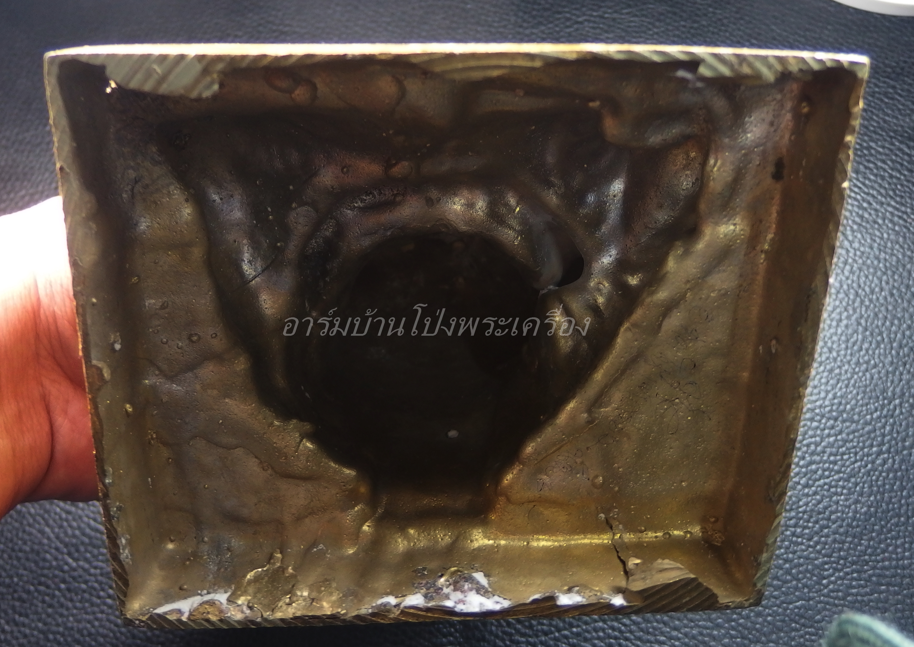 พระครูขุนทอง สุมงคโล วัดหนองกบ พระบูชา เนื้อโลหะ หมายเลข15(องค์ที่1)