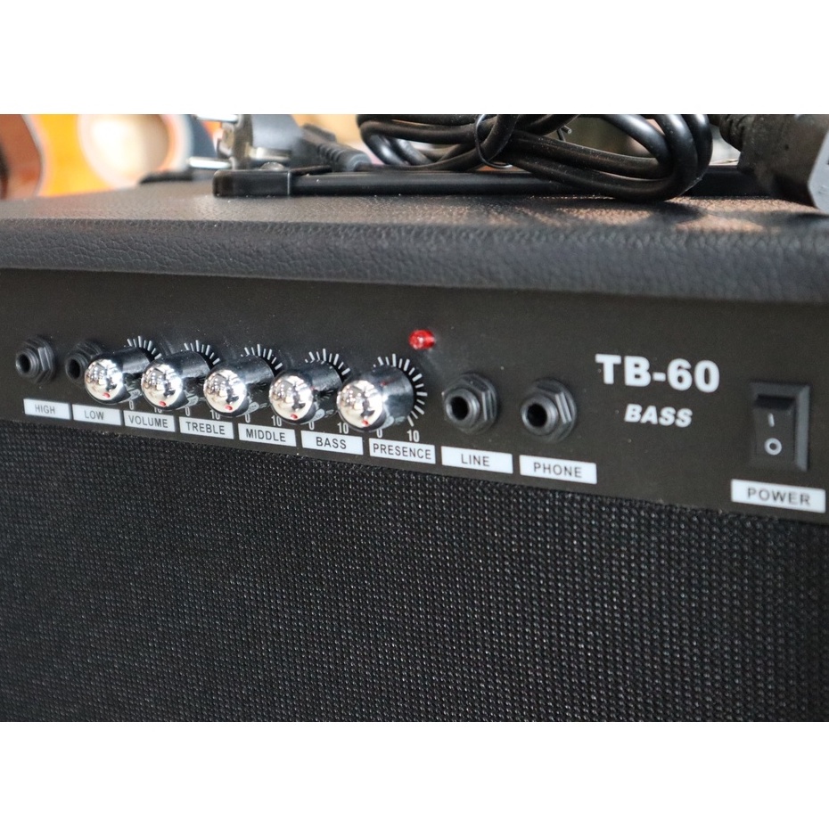 KAZUKI ตู้แอมป์เบส TB-60 (ขนาด 60 วัตต์ ) สีดำ