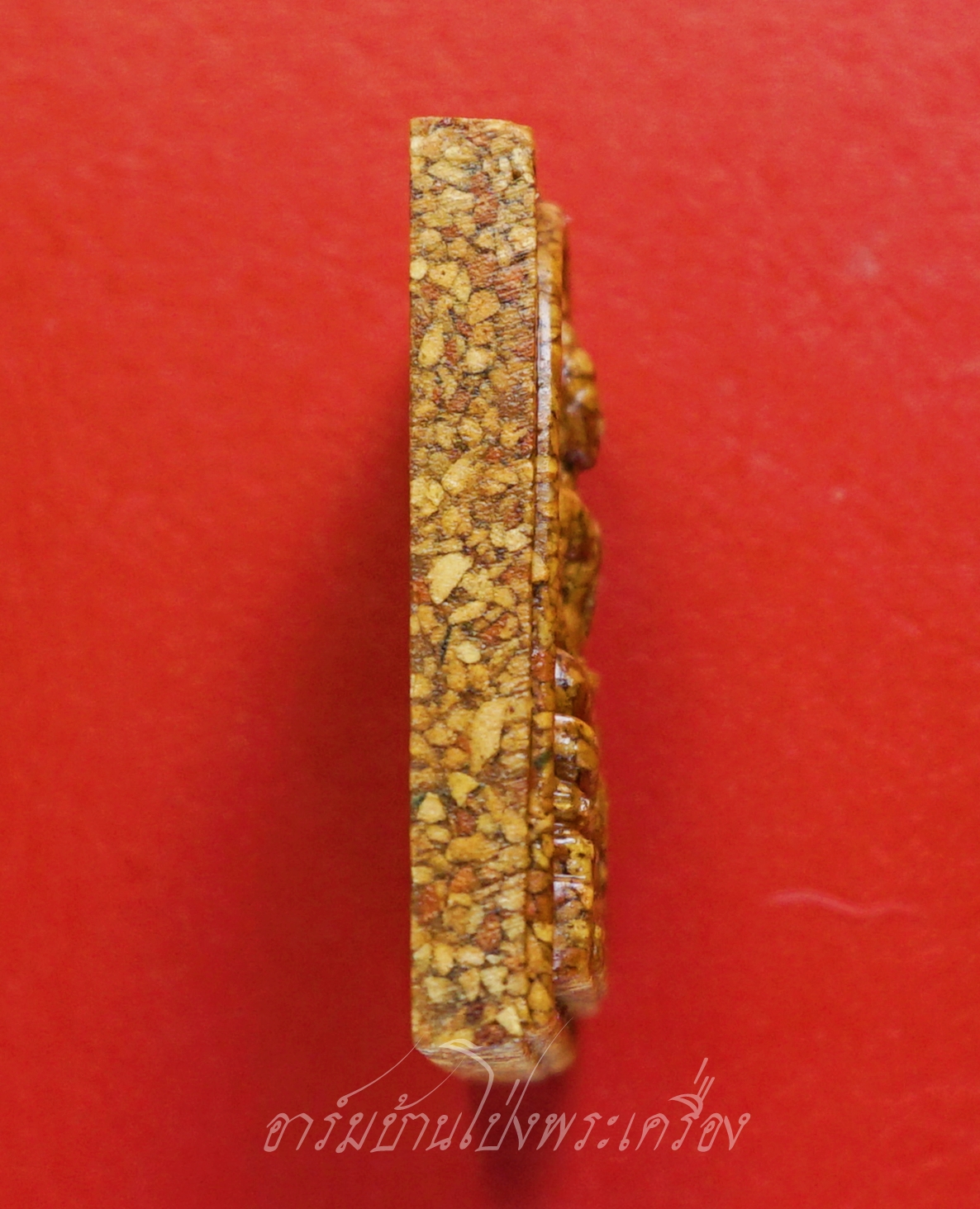 หลวงพ่อโสธร วัดโสธรวรารามวรวิหาร จ.ฉะเชิงเทรา สมเด็จ เนื้อกระเบื้องหลังคาโบสถ์(องค์ที่3)