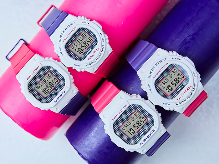 G-Shock Purple-Pink Throwback 1990s Series ของใหม่แท้100% DW-5600THB-7
