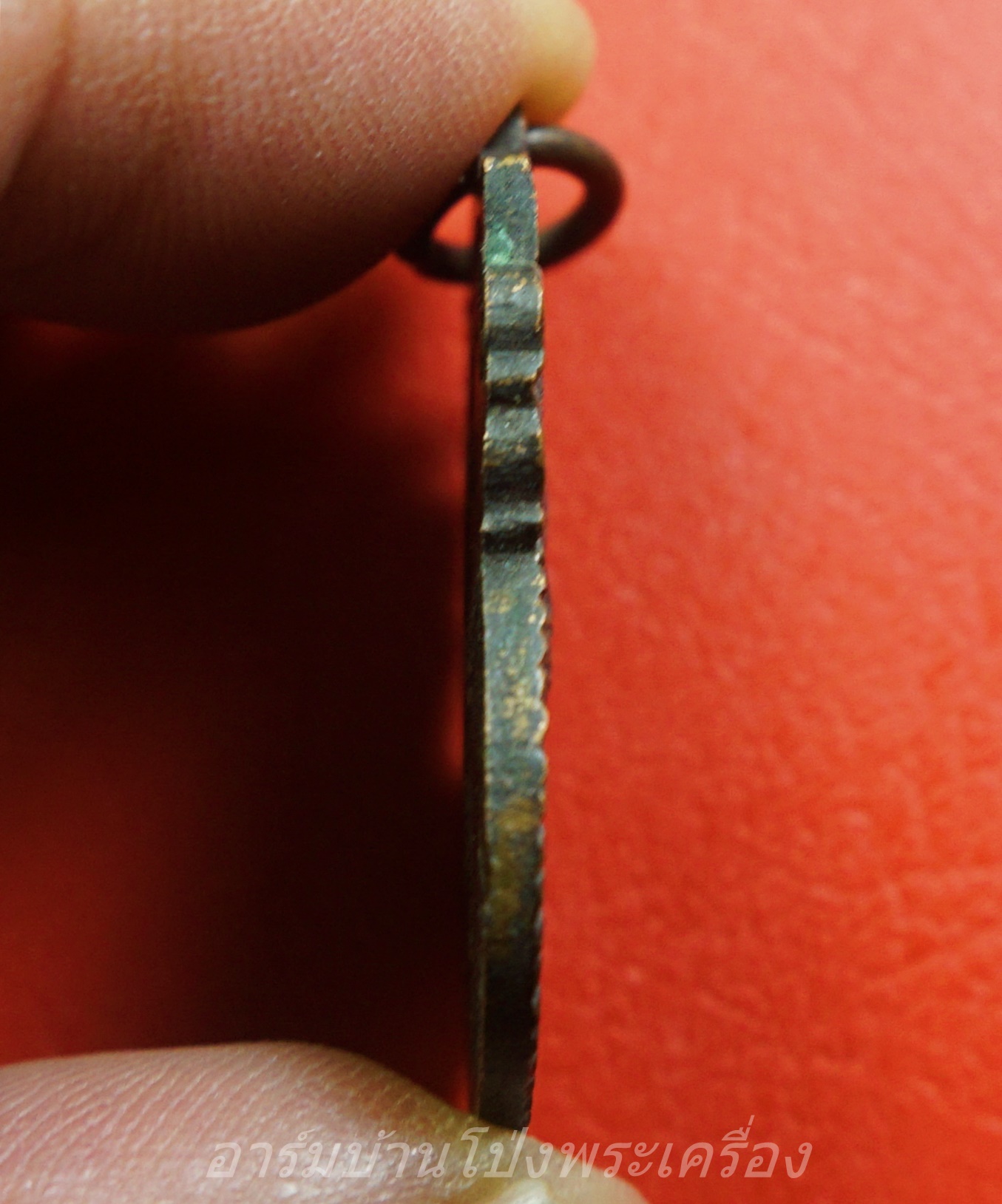 หลวงพ่อช่วง(มี) วัดตาลเตี้ย อ.บางแพ จ.ราชบุรี ปี๒๕๓๔ เนื้อทองแดงรมดำ(องค์ที่1)