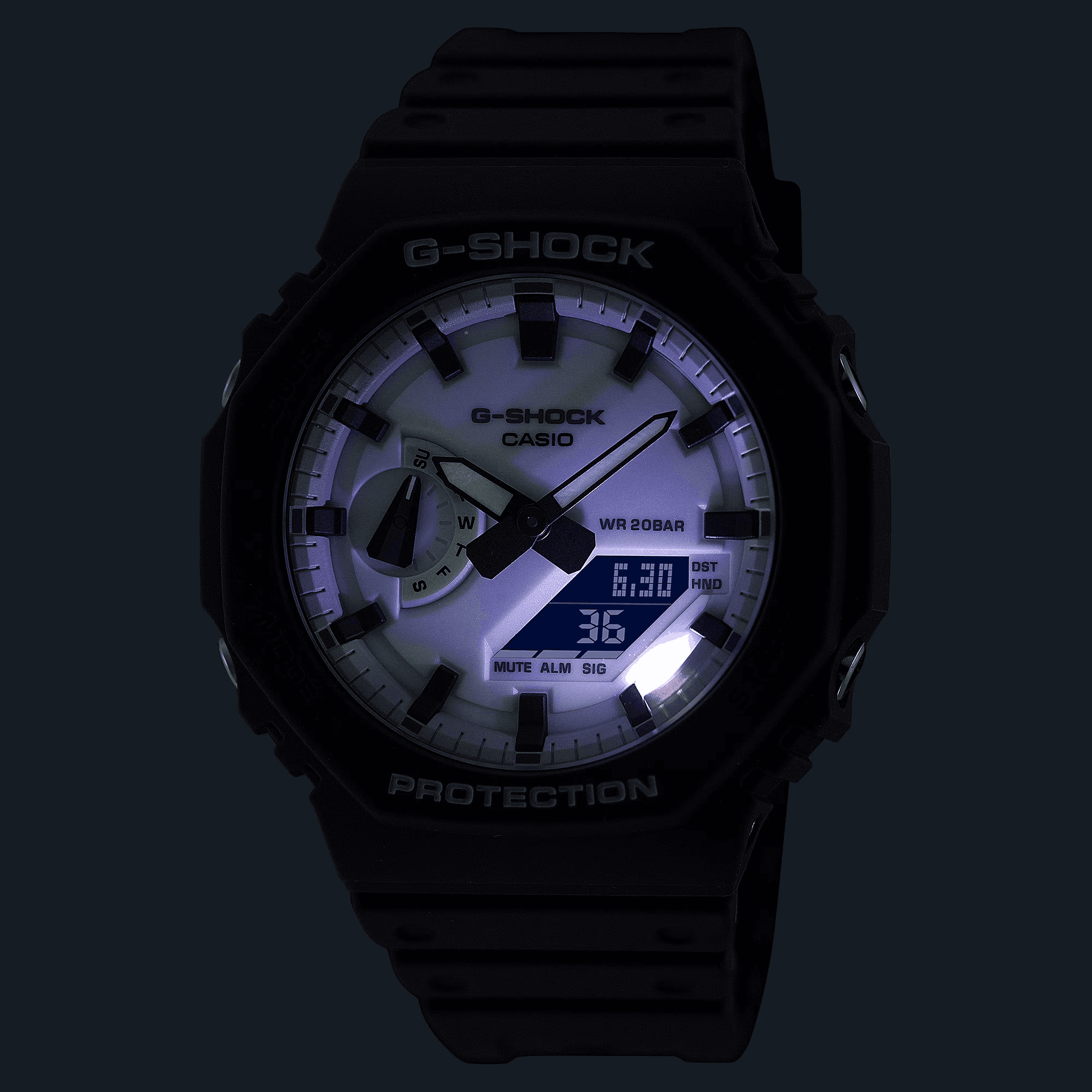 GA-2100HD-8A l G-Shock Hidden Glow Series l G-SHOCK