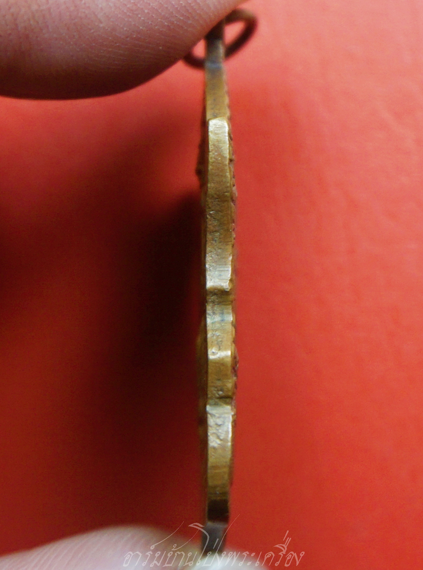 เหรียญรัชกาลที่๕ วัดแสนสุข จ.ชลบุรี ปี๒๕๑๘ ในหลวงทรงเททองหล่อพระรูปพระปิยะมหาราช เนื้อทองแดง(องค์ที่1)