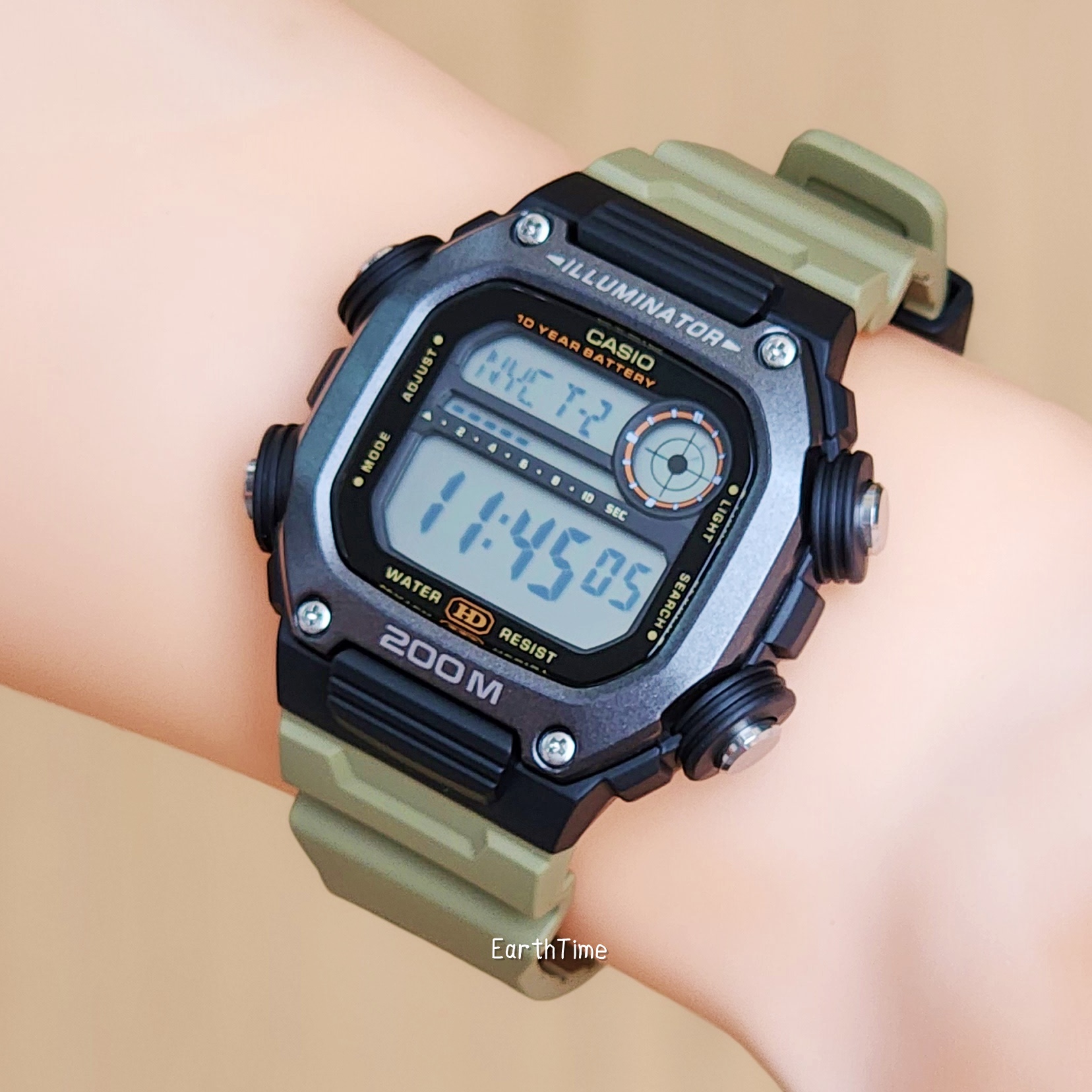 DW-291HX-5AV l CASIO สายเรซิ่น