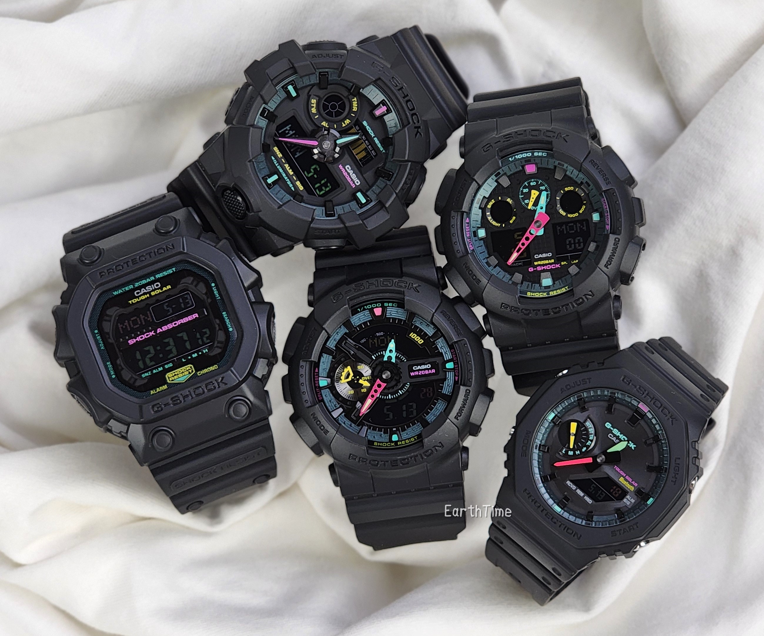 GA-110MF-1A l G-Shock Multi-Fluorescent Accents Series l G-SHOCK