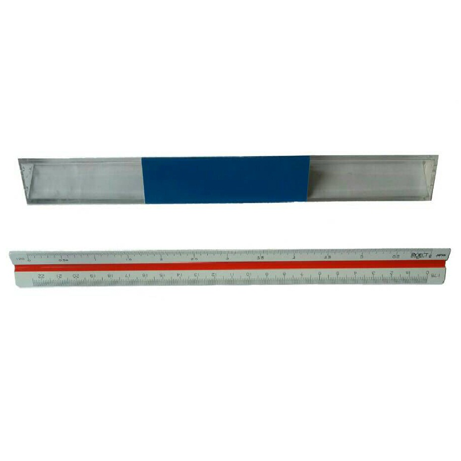 ไม้สเกล Project Scale ขนาด 1:100,1:200,1:300,1:400,1:500 ราคาขายส่ง 235 บาท