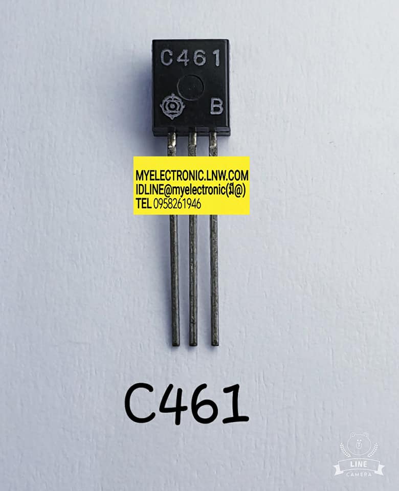 ขาย 2SC461 ตัวถังTO-92 ยี่ห้อRENESAS C461 TRANSISTOR ทรานซิสเตอร์ ราคาตัวละ . บาท มีหน้าร้านอยู่บ้านหม้อ กรุงเทพ ส่งของเร็ว มาซื้อหน้าร้านได้ สั่งปุ๊บส่งปั๊บ