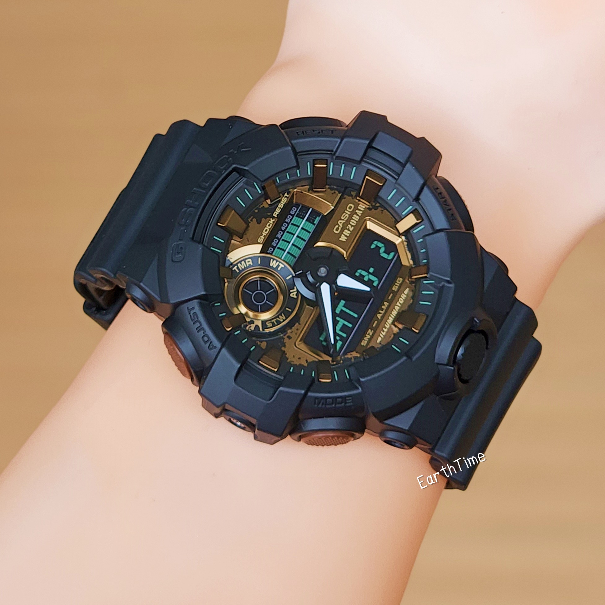 GA-700RC-1A l Teal and Brown Rust Series l G-SHOCK