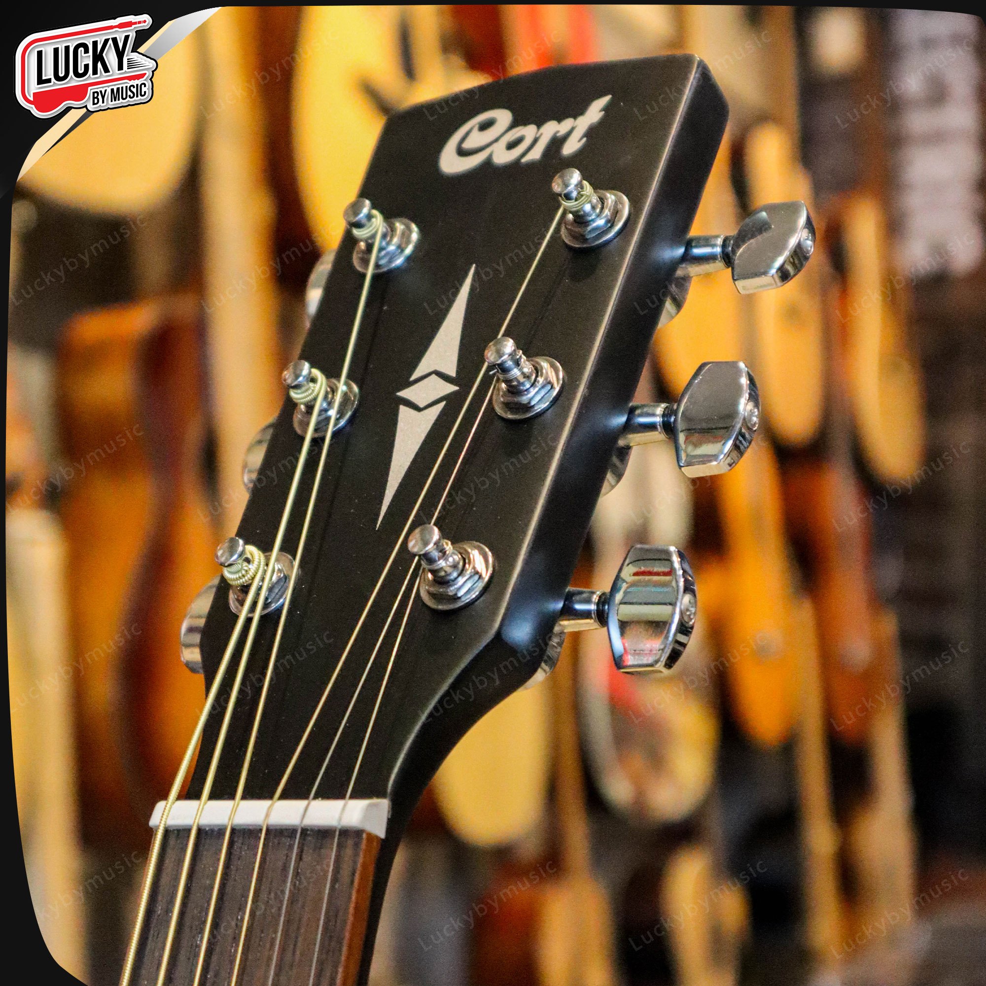 Cort AD-810 กีตาร์โปร่ง กีตาร์คุณภาพดี เสียงใส กังวาน พร้อมจัดส่งทั่วประเทศ