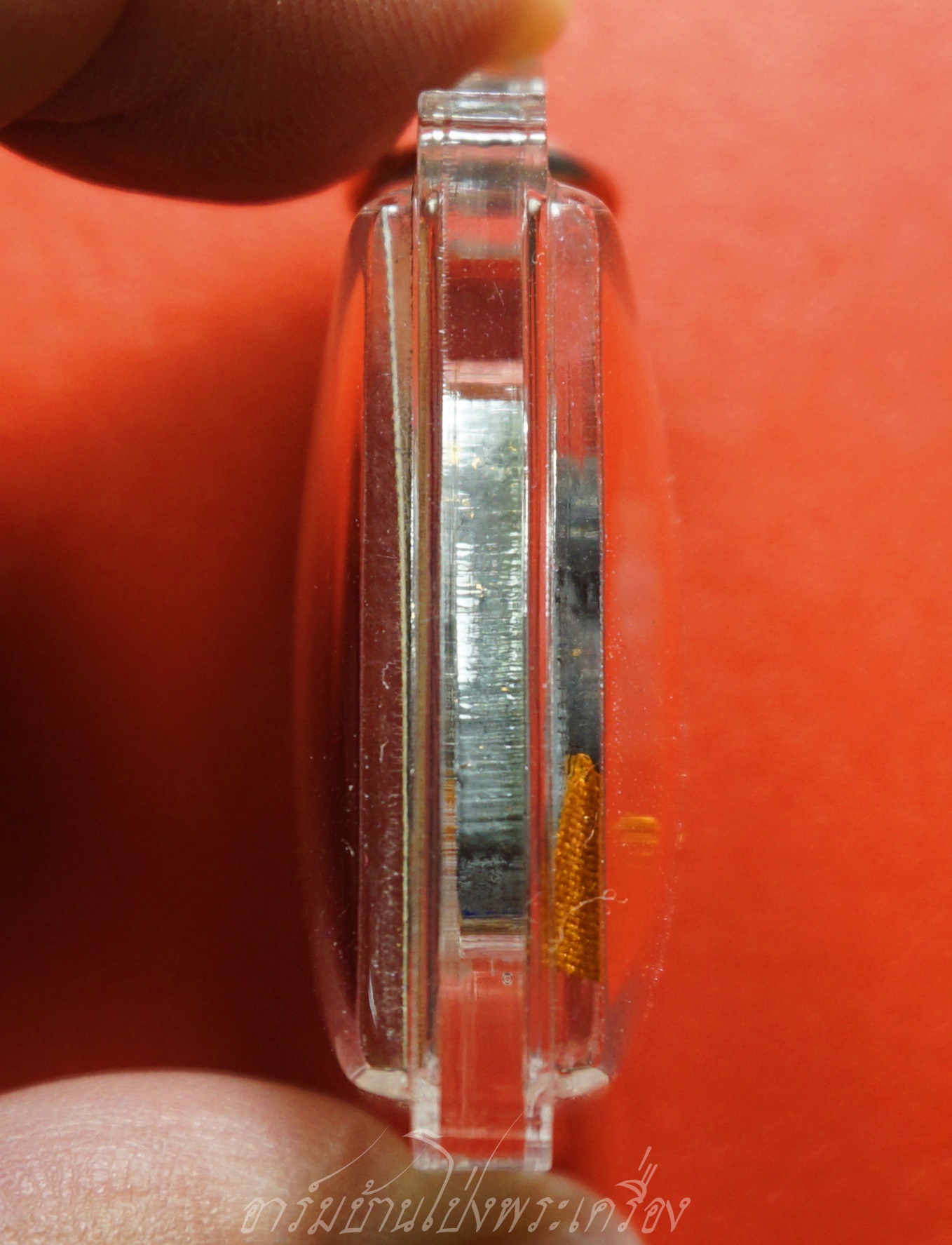 หลวงปู่แผ้ว วัดรางหมัน รูปถ่ายซีเปีย ที่ระลึกครบ๘รอบ อายุ๙๖ปี หลังปิดตา(องค์ที่2)