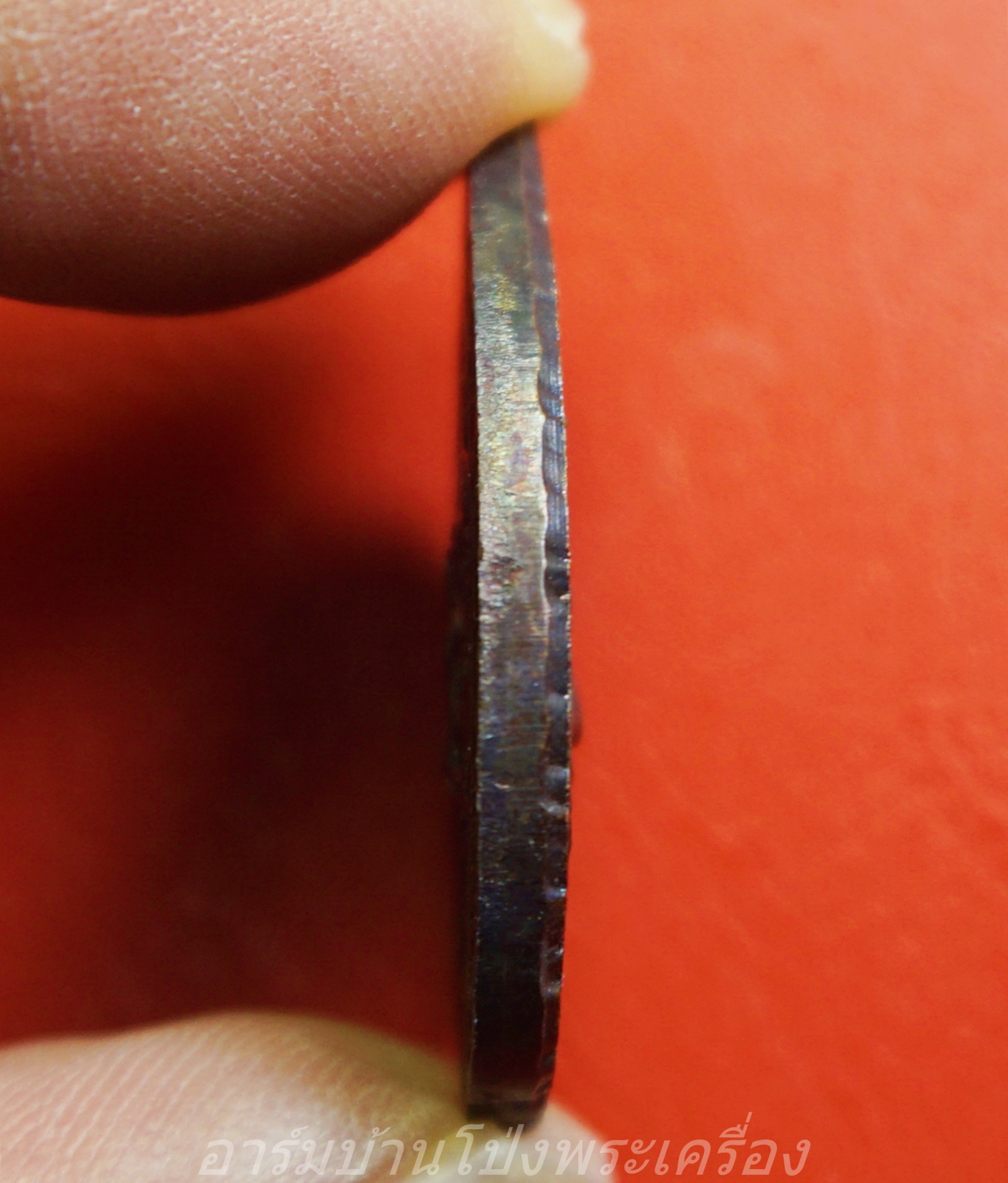 หลวงพ่อเปิ่น วัดบางพระ หลังนางกวัก ปี๒๕๔๑ เนื้อทองแดงรมดำ(องค์ที่1)