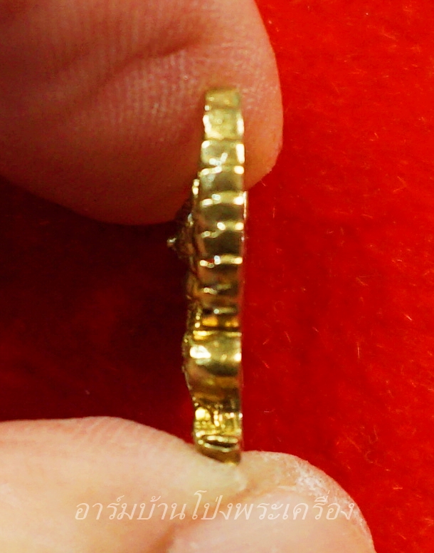 หลวงพ่อแป๊ะ วัดสว่างอารมณ์ พญาครุฑ จิกทรัพย์ รับโชค เนื้อฝาบาตร งานไหว้ครู ปี๖๒(องค์ที่1)