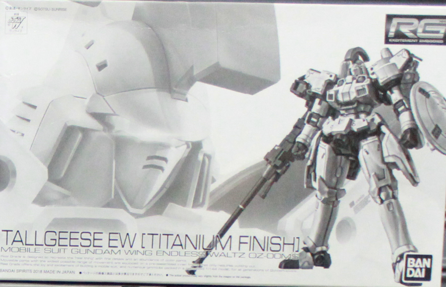 (P-Bandai) RG1/144 Tallgeese EW (Titanium Finish)