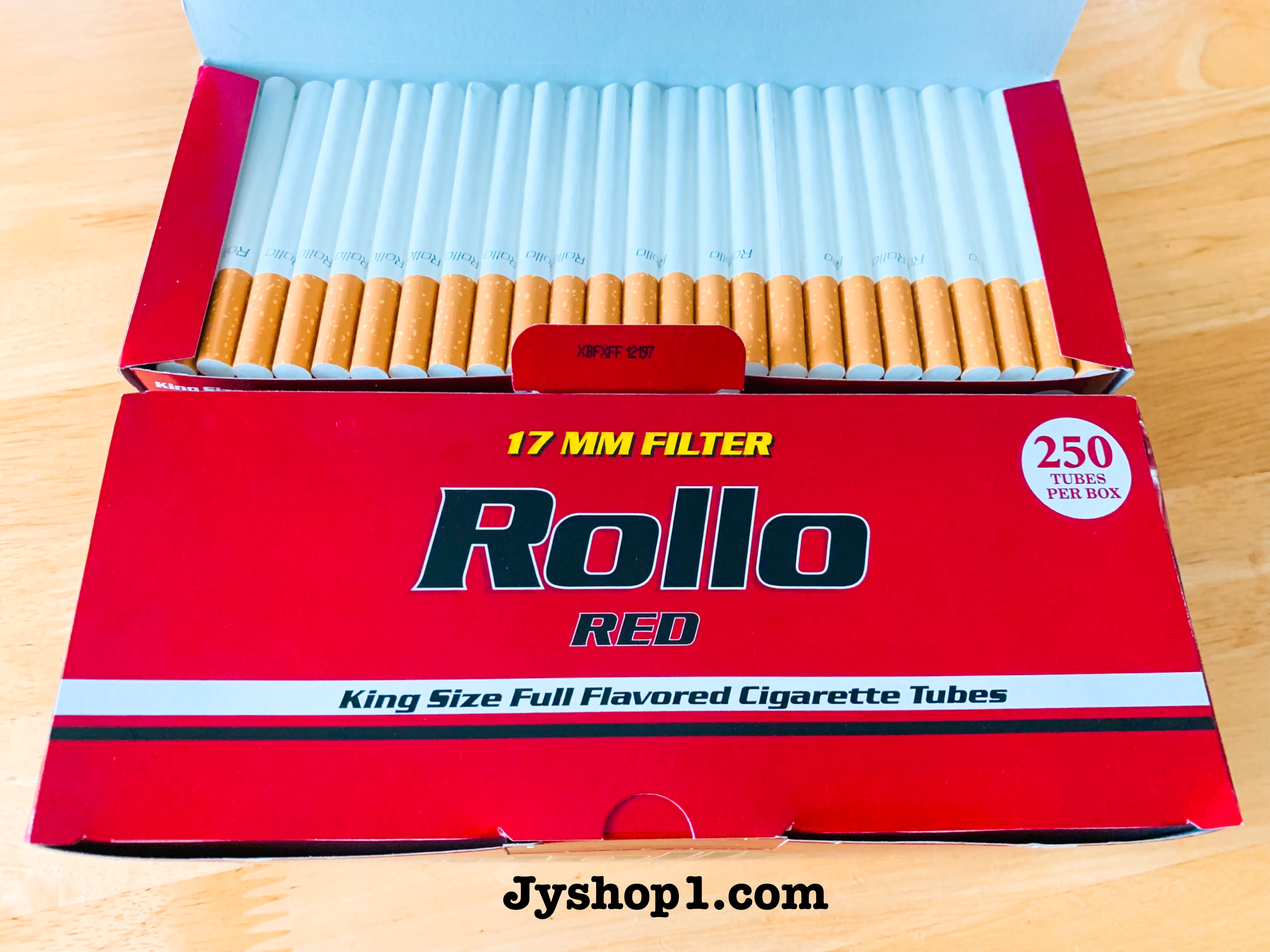 มวนบุหรี่เปล่า Rollo Red 250 ชิ้น