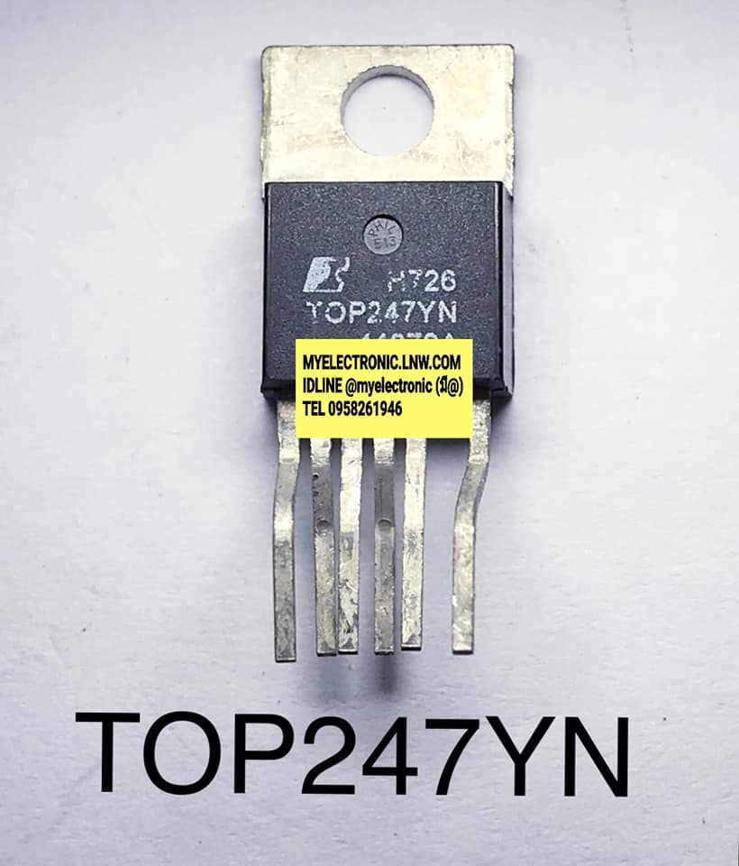 ขาย TOP247YN ตัวถั TO-220/ุขา ยี่ห้อ ราคา ตัวละ . . บาท