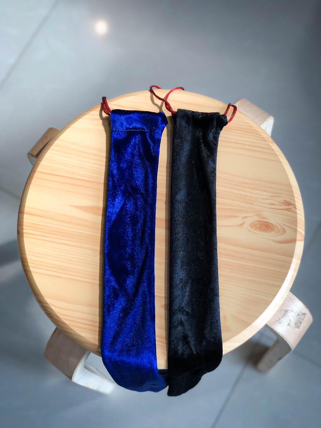 [พร้อมส่ง] ถุงใส่ขลุ่ยผ้ากำมะหยี่ กระเป๋าขลุ่ย ที่ใส่ขลุ่ย เนื้อผ้าดี พกพาสะดวก ใส่ได้ถึงขนาด 50 ซม.