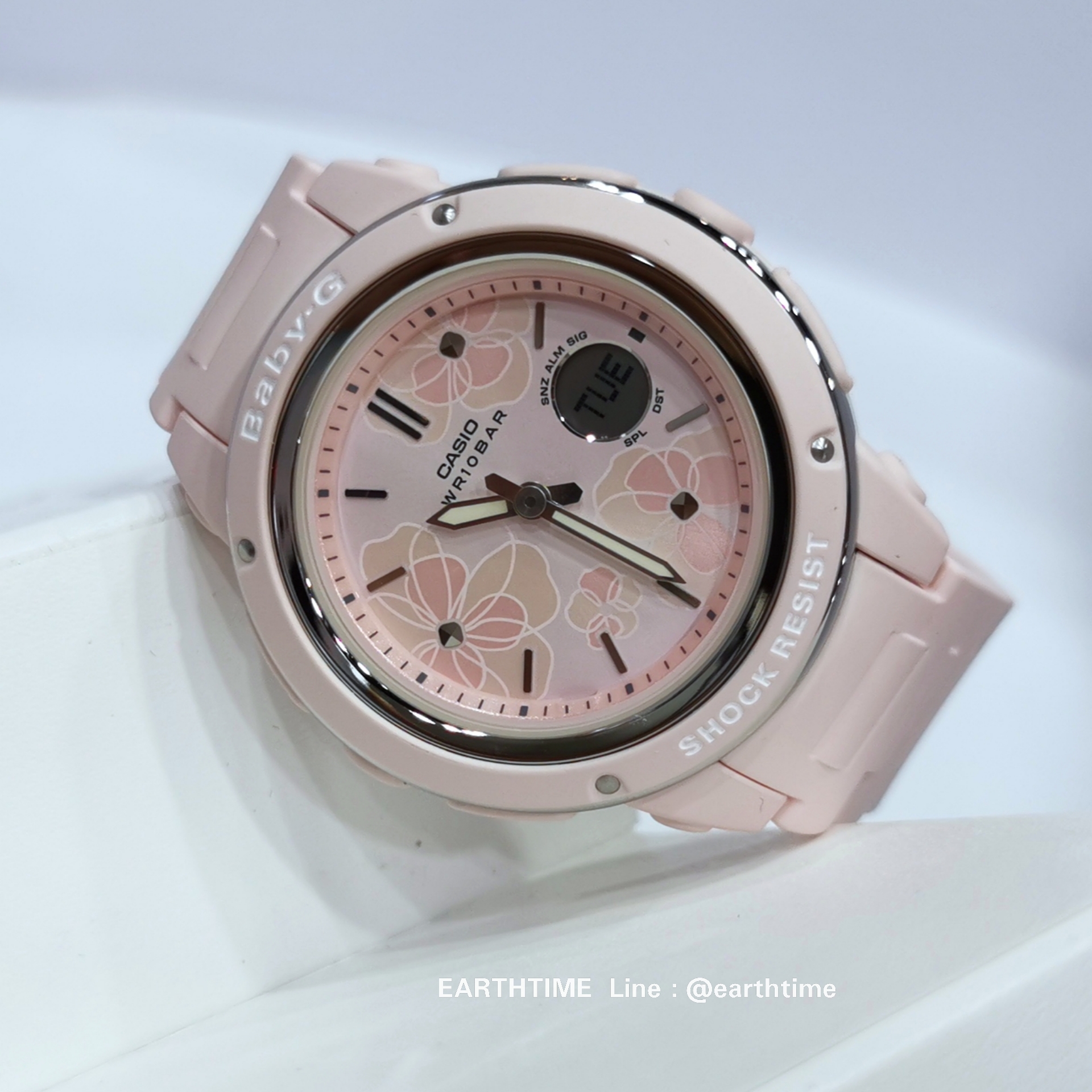 Baby-G Floral Patterns Series ของใหม่แท้100% รับประกัน 1 ปี รุ่น BGA-150FL-4A