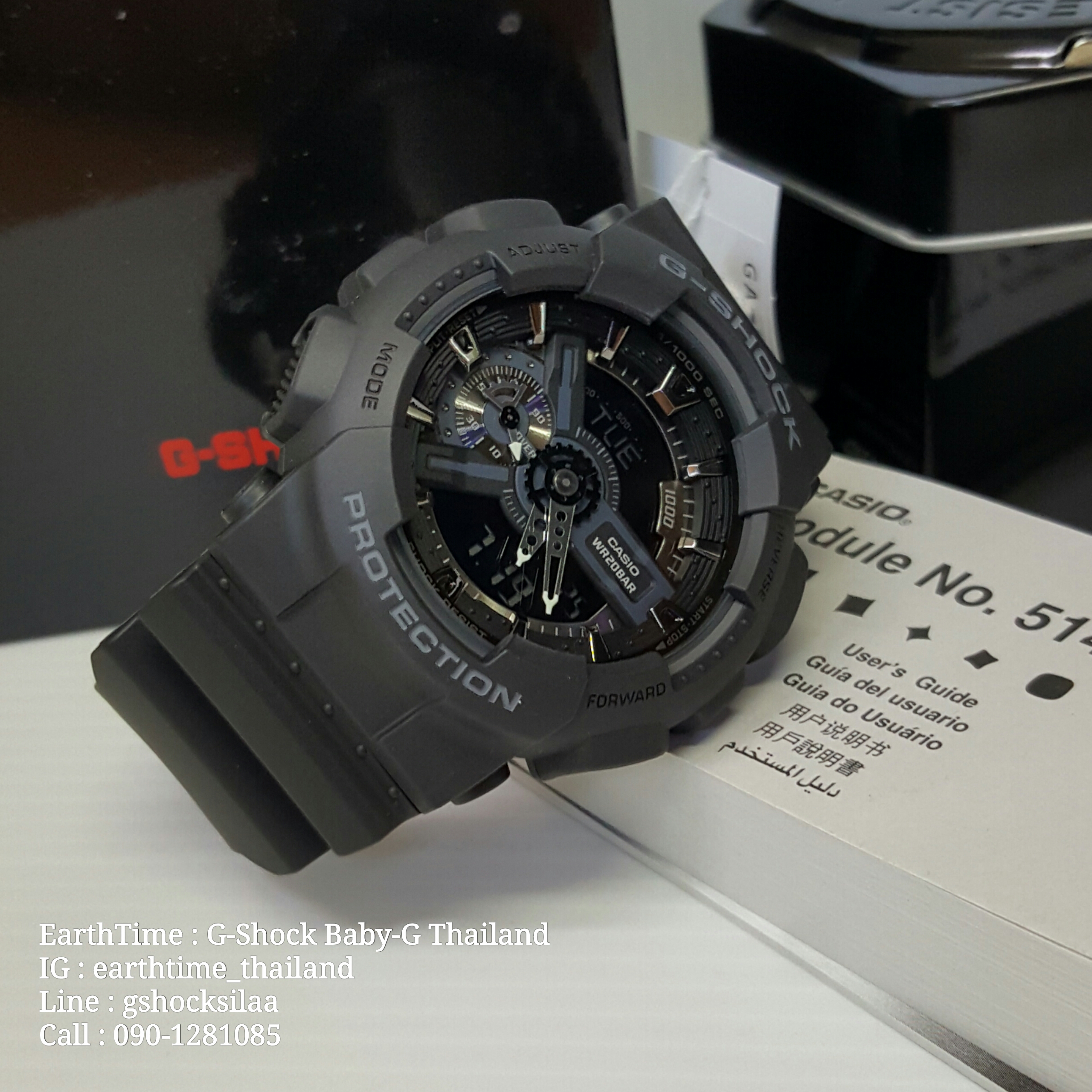 G-Shock ของใหม่แท้100% รับประกัน 1 ปี GA-110-1BDR