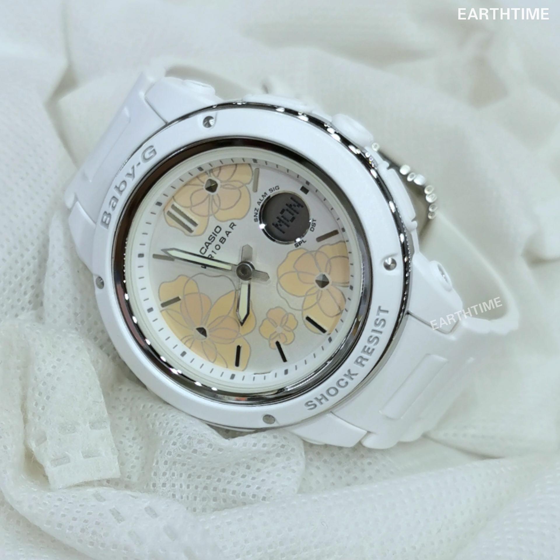 Baby-G Floral Patterns Series ของใหม่แท้100% รับประกัน 1 ปี รุ่น BGA-150FL-7A