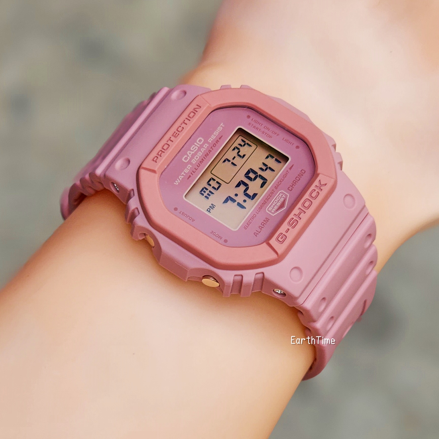DW-5610SL-4A4 l Pink G-Shock series for spring and summer l G-SHOCK