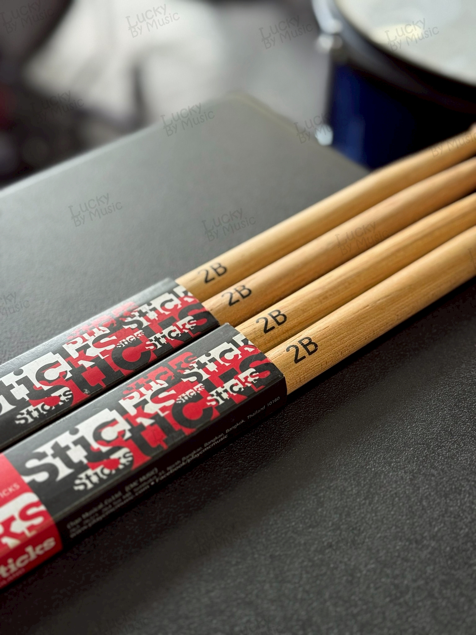 CMC ไม้กลอง ทำจากไม้ hickory อย่างดี มีให้เลือกขนาด 5B ไม้ตีกลอง น้ำหนักดี