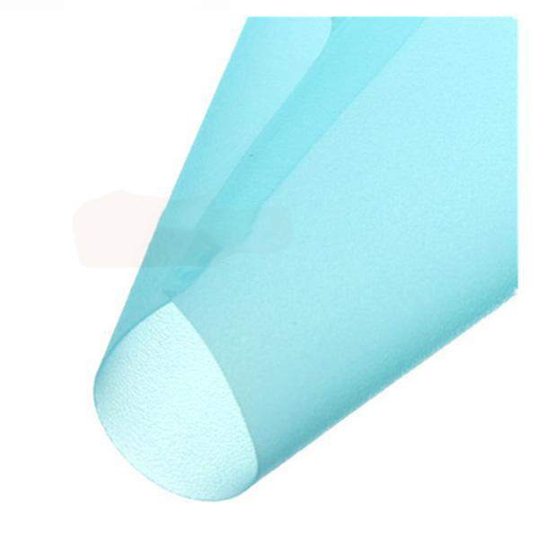 ถุงบีบซิลิโคนสีฟ้า Size.L 40 cm. ถุงบีบครีม ซิลิโคนตกแต่งเค้ก 3 ขนาด S M L