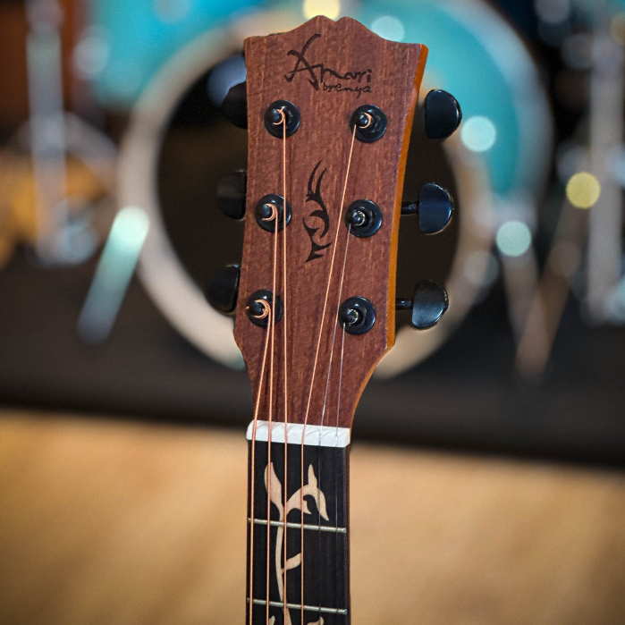 กีต้าร์โปร่ง Amari by Enya รุ่น AM-419C สีไม้ กีต้าร์โปร่งไฟฟ้า ทัชชิ่งดี/จับง่าย เสียงดี ✅ เซตของแถม
