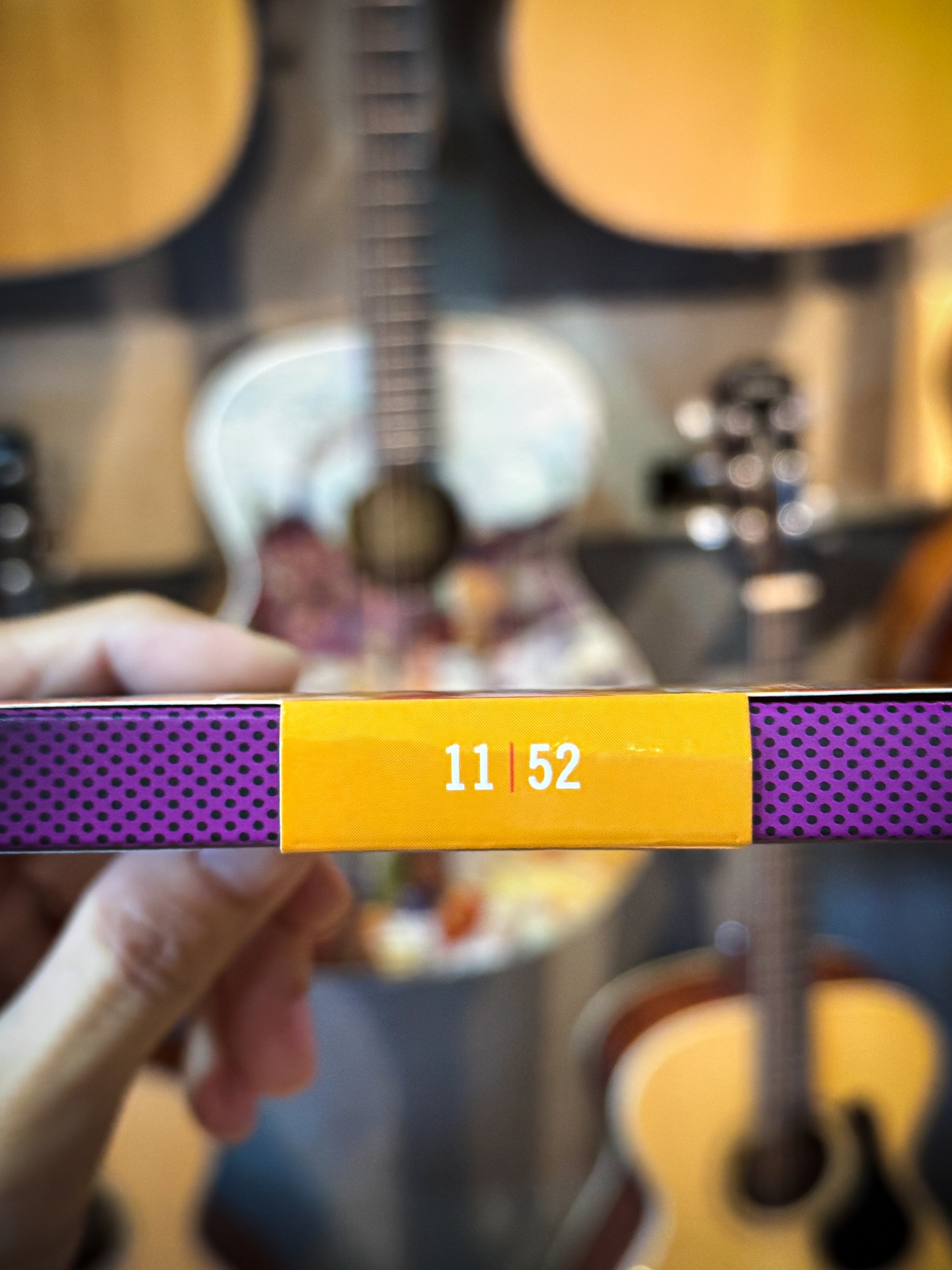 สายกีต้าร์โปร่ง Elixir บอร์ 11/52 Phosphor Bronze 16027