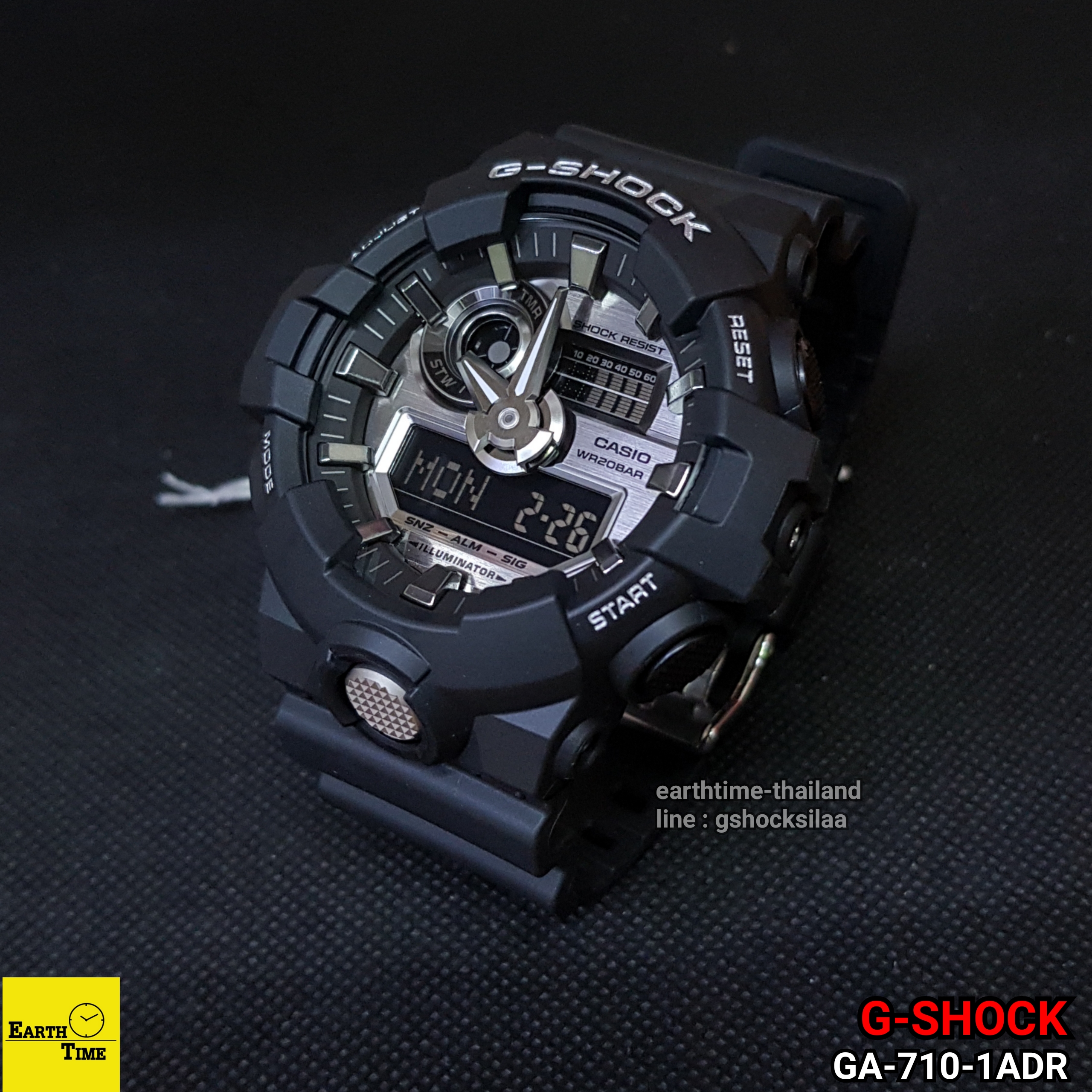 G-Shock ของใหม่แท้100% รับประกัน 1 ปี GA-710-1ADR