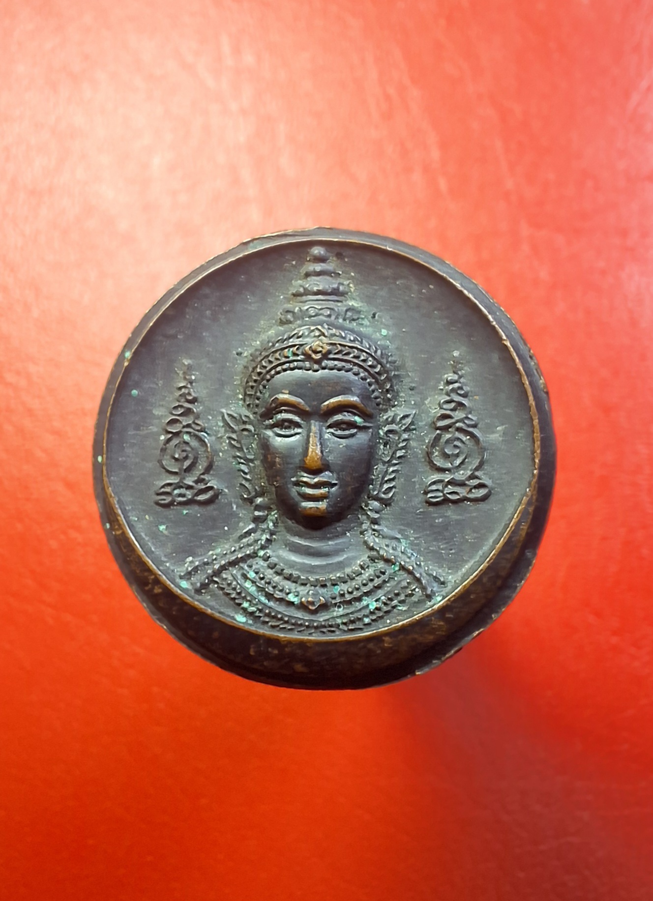 จตุคาม รามเทพ วัดโคกโพธิ์สถิต จ.นครศรีธรรมราช พิมพ์สองหน้า(องค์ที่1)