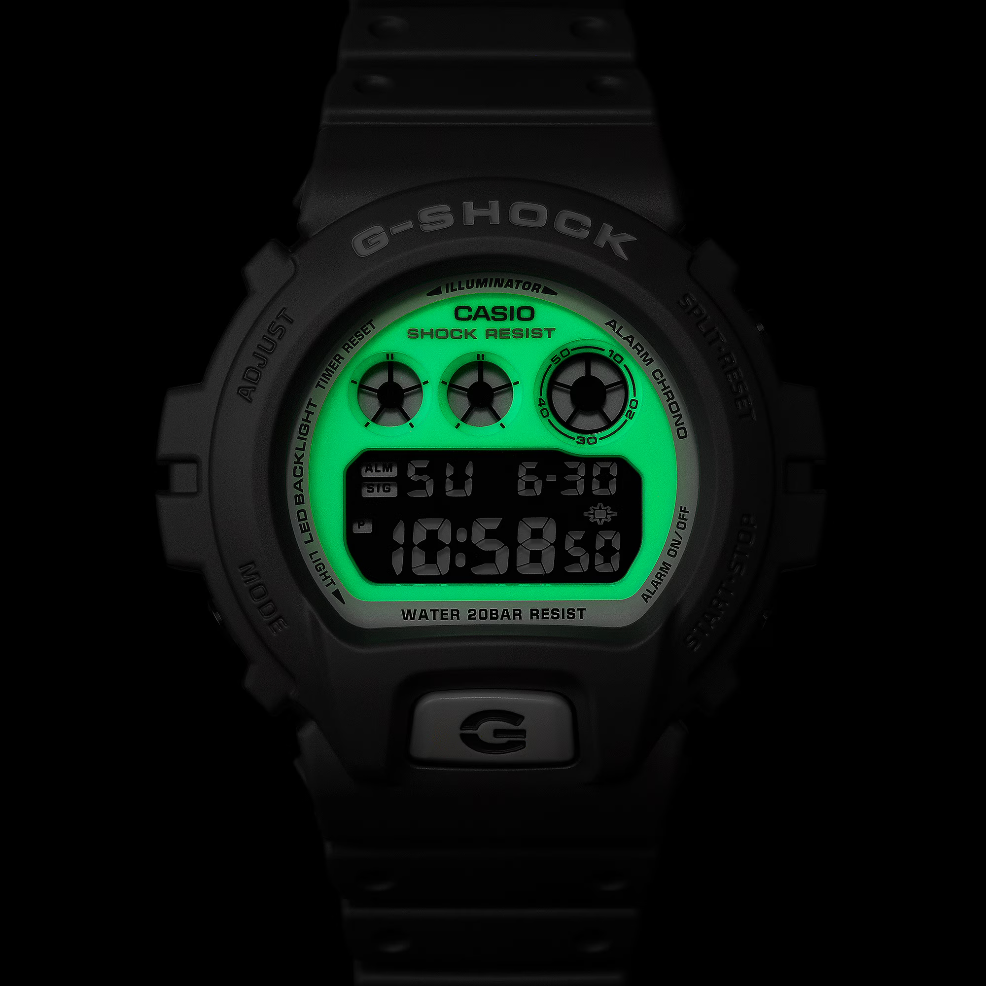 DW-6900HD-8 l G-Shock Hidden Glow Series l G-SHOCK